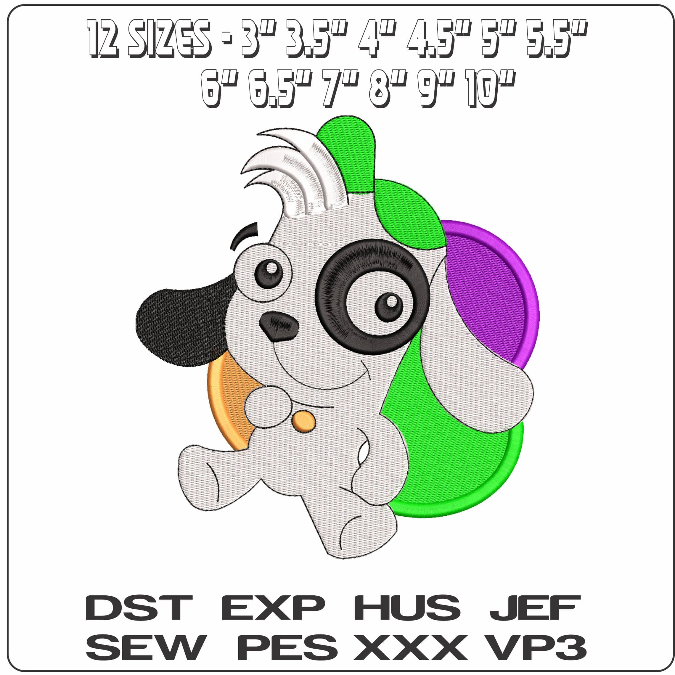 Doki Doki Adventures Discovery  - Elegant embroidery design file - instant download — view 2