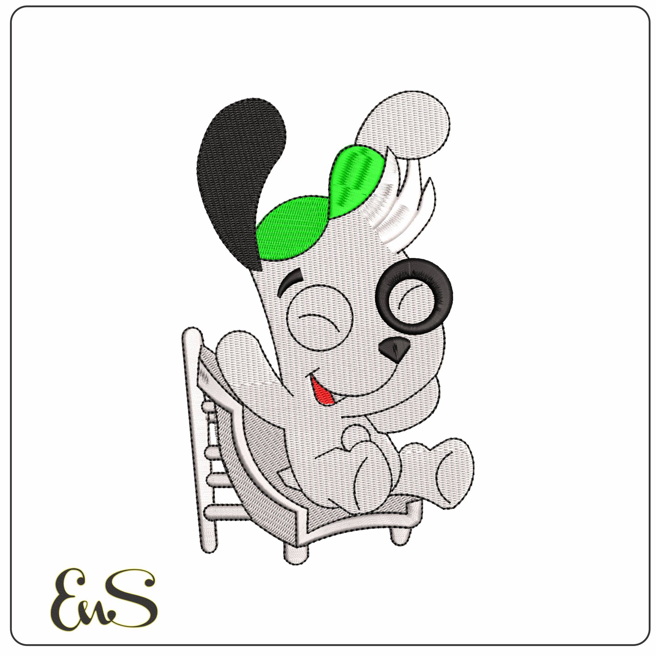 Doki Woosh Doki Adventures Discovery  - Elegant embroidery design file - instant download