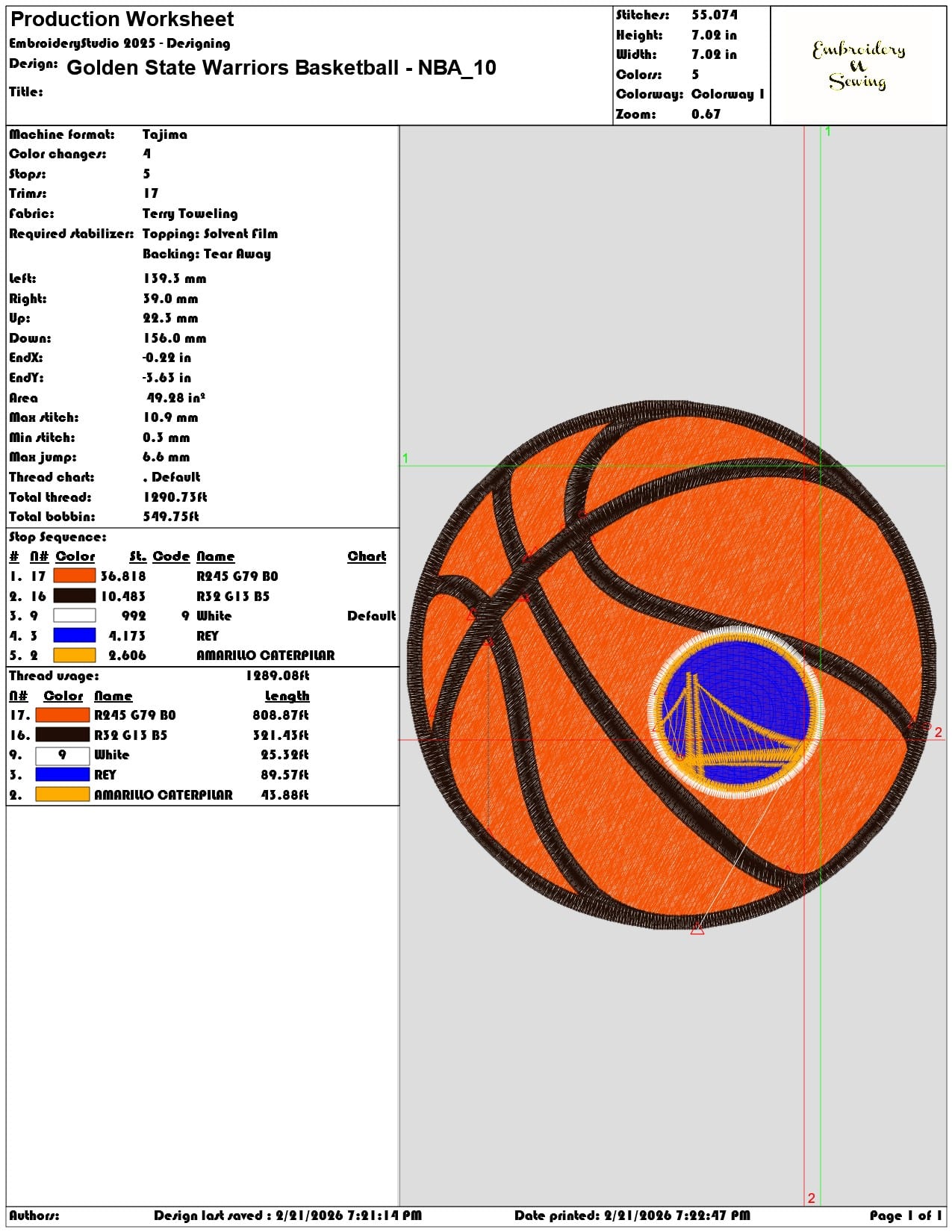 Golden State Warriors Basketball NBA   - Elegant embroidery design file - instant download — view 3
