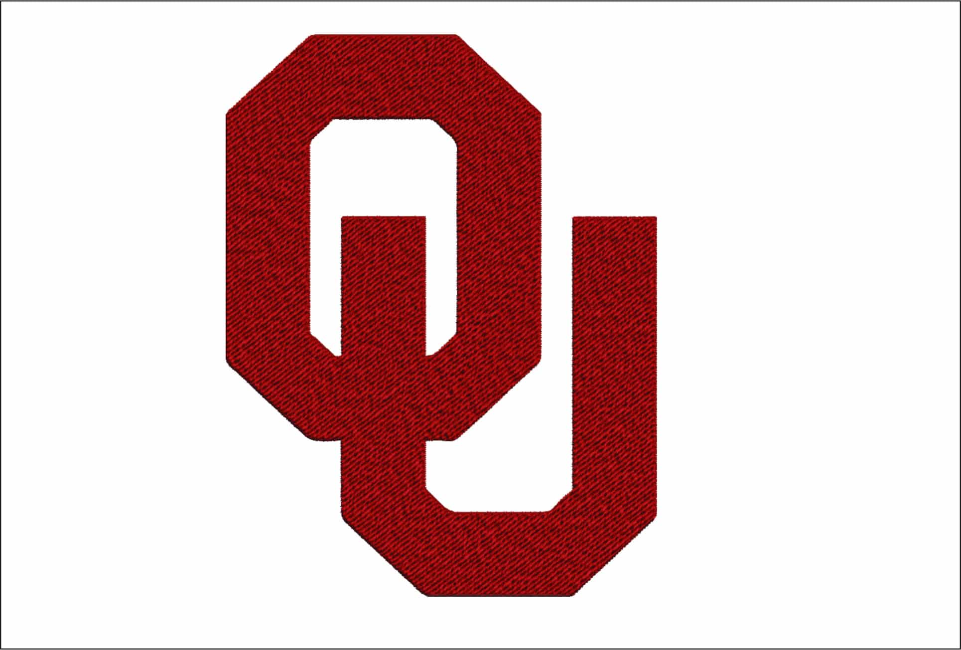 Oklahoma Sooners, OU embroidery design - Oklahoma State embroidery machine pattern embroidery file - instant download in frame