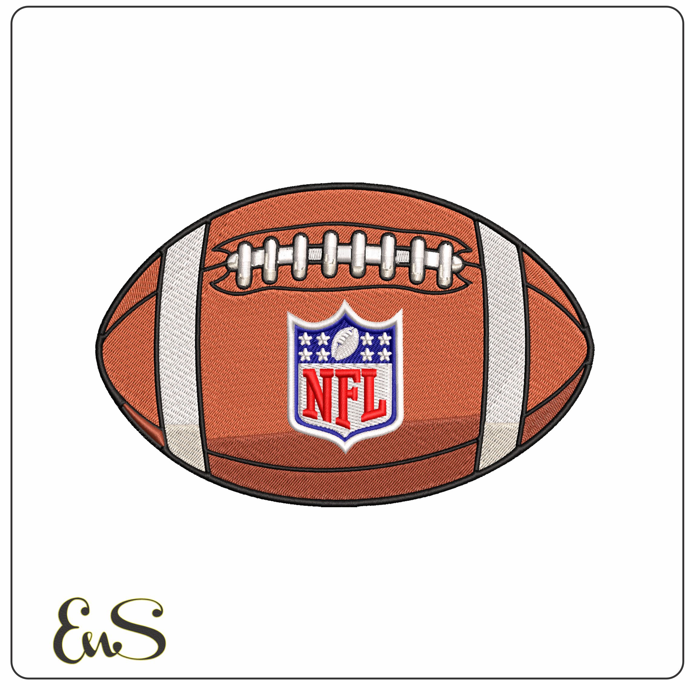 NFL American Football NFL   - Elegant embroidery design file - instant download