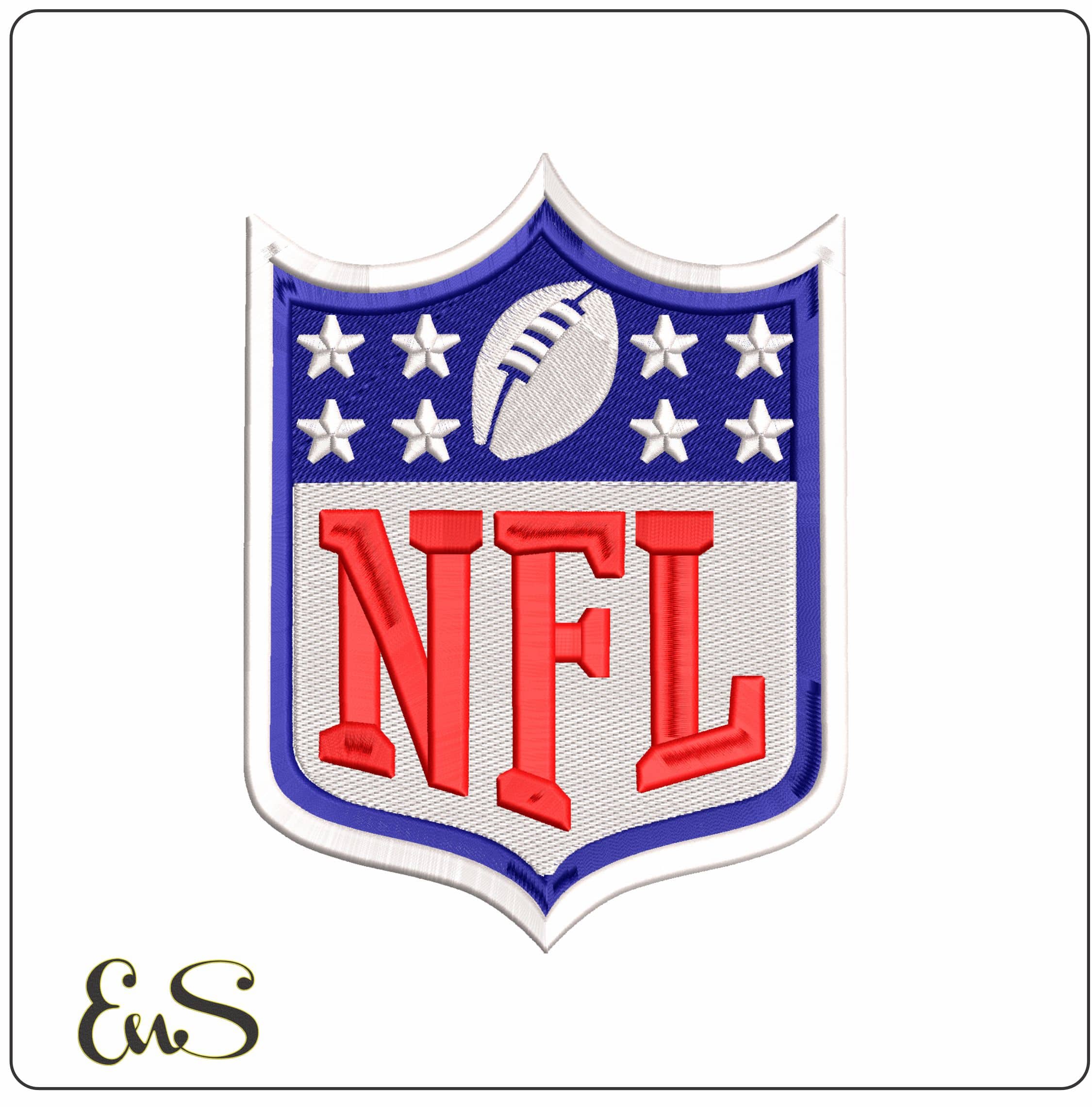 NFL Star Logo   - Elegant embroidery design file - instant download