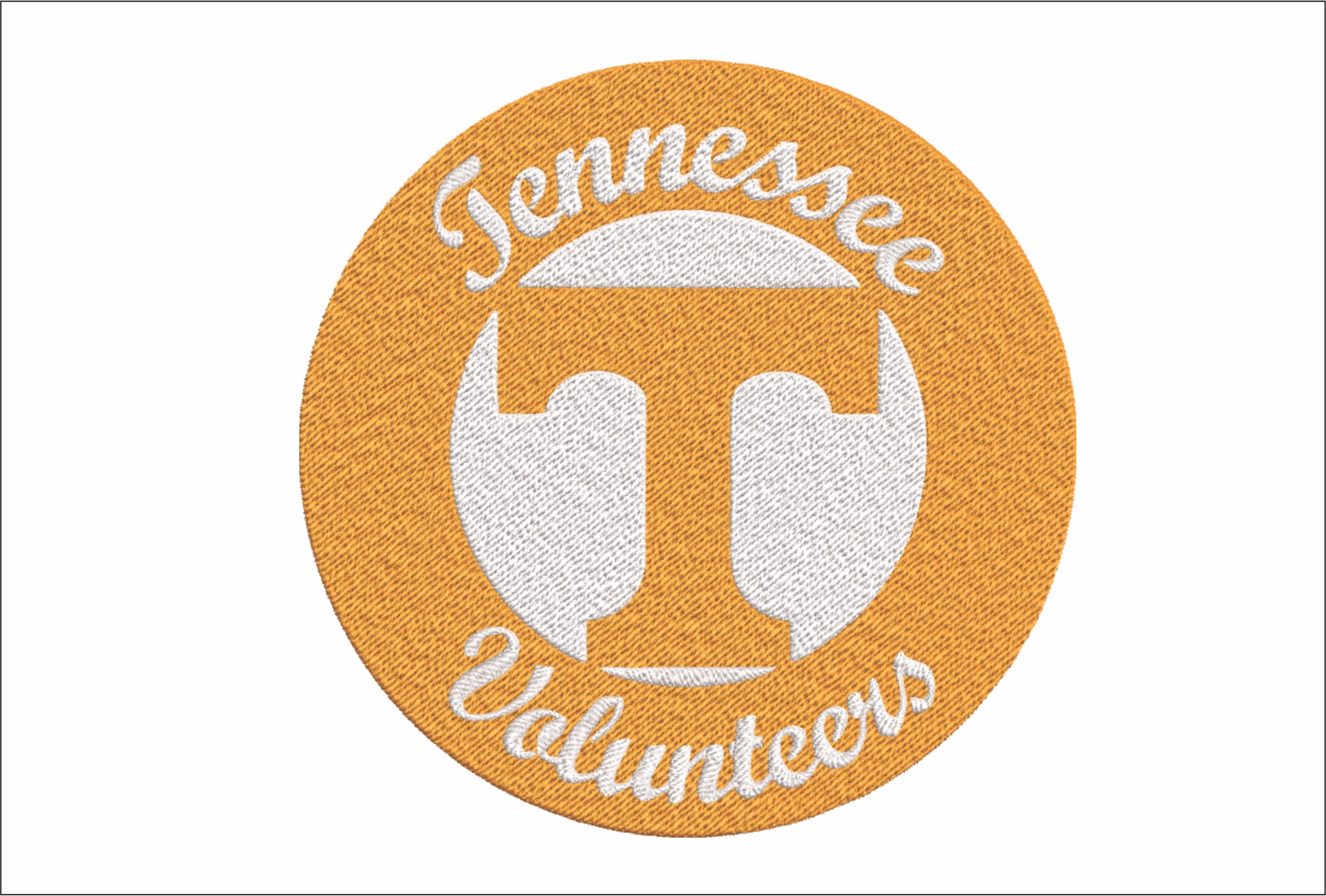 Tennessee Volunteers embroidery design University of Tennessee Logo embroidery machine pattern embroidery file instant download