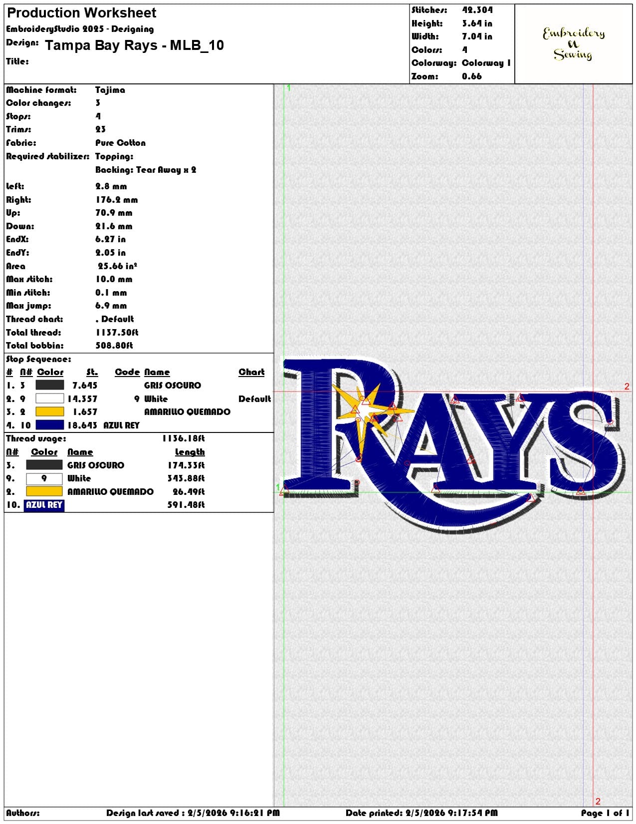 Tampa Bay Rays MLB  - Elegant embroidery design file-instant download — view 3