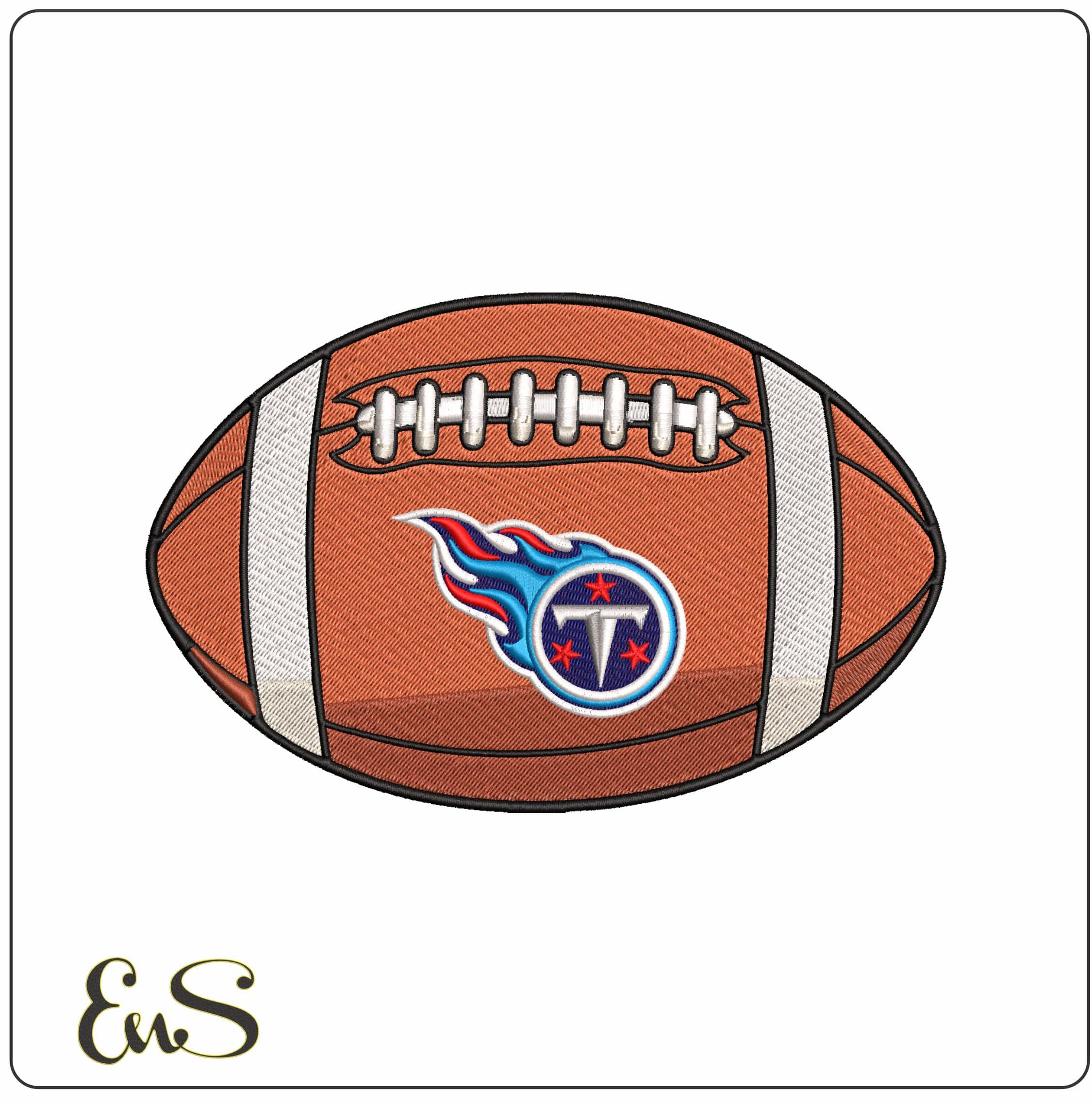 Tennessee Titans American Football NFL   - Elegant embroidery design file-instant download