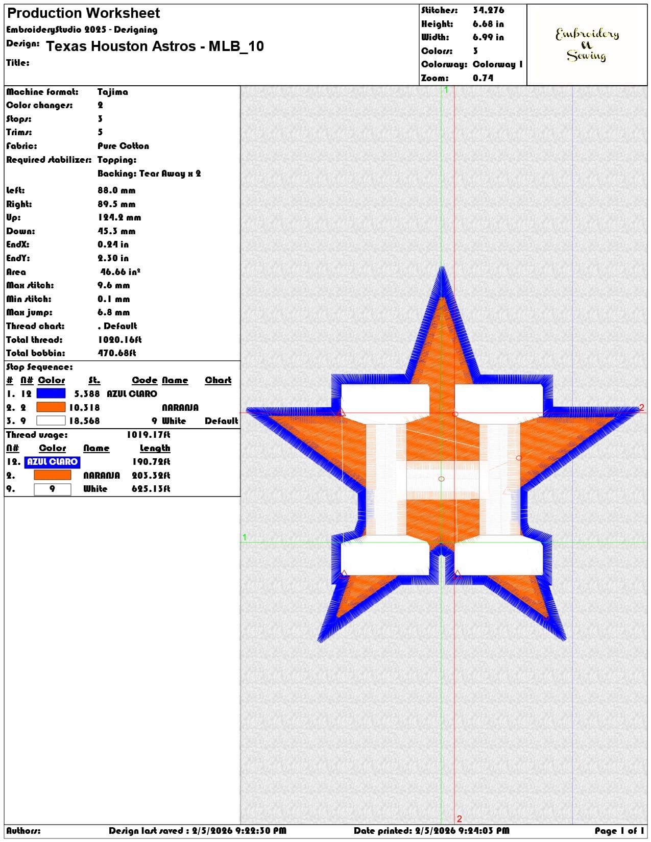 Texas Houston Astros MLB   - Elegant embroidery design file-instant download — view 3