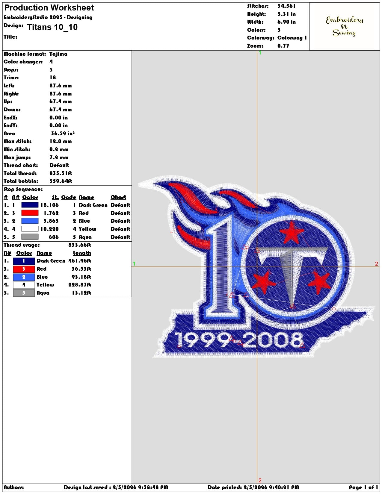 Titans 10   - Elegant embroidery design file-instant download — view 3