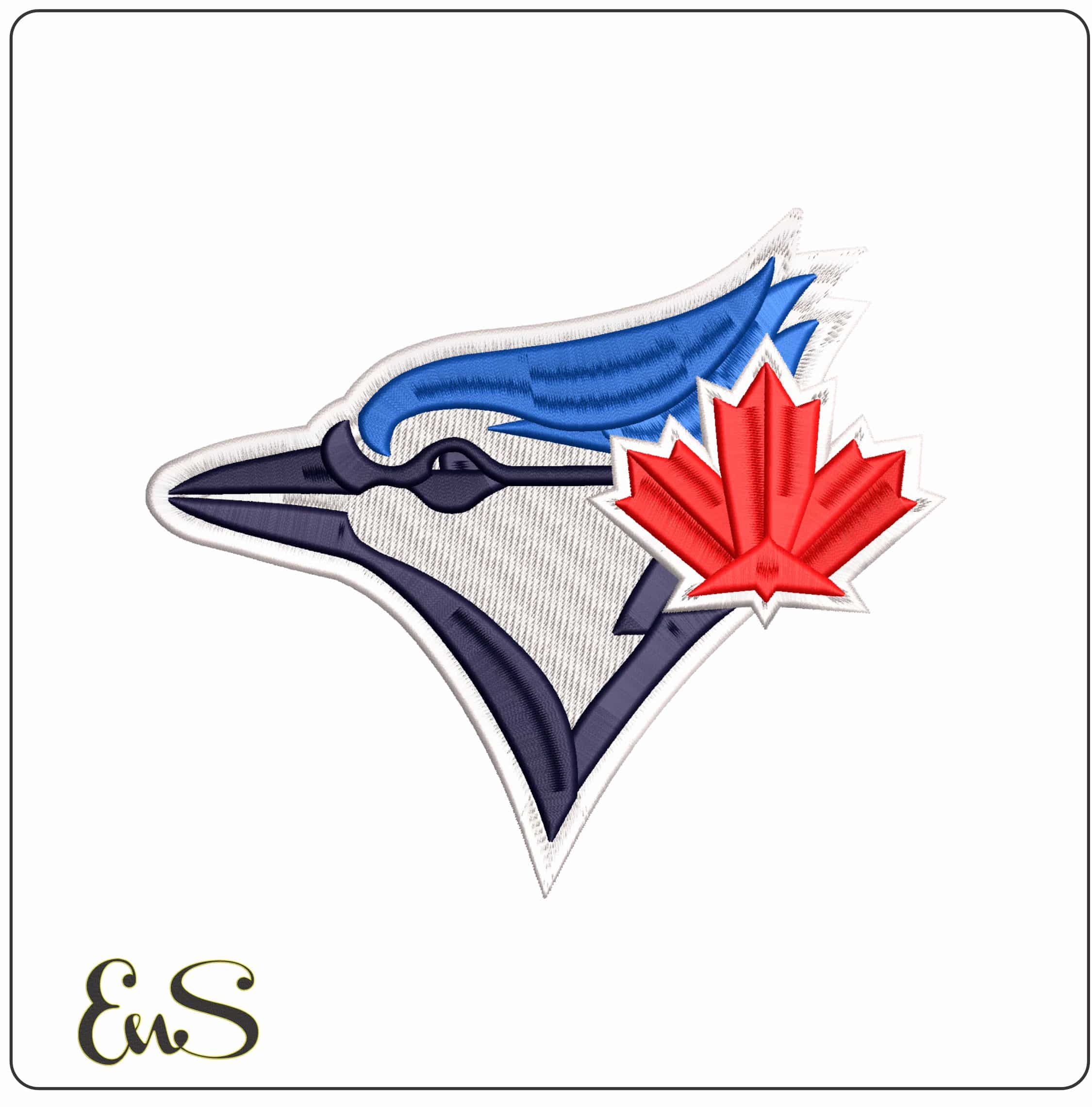 Toronto Blue Jays Canada MLB   - Elegant embroidery design file-instant download