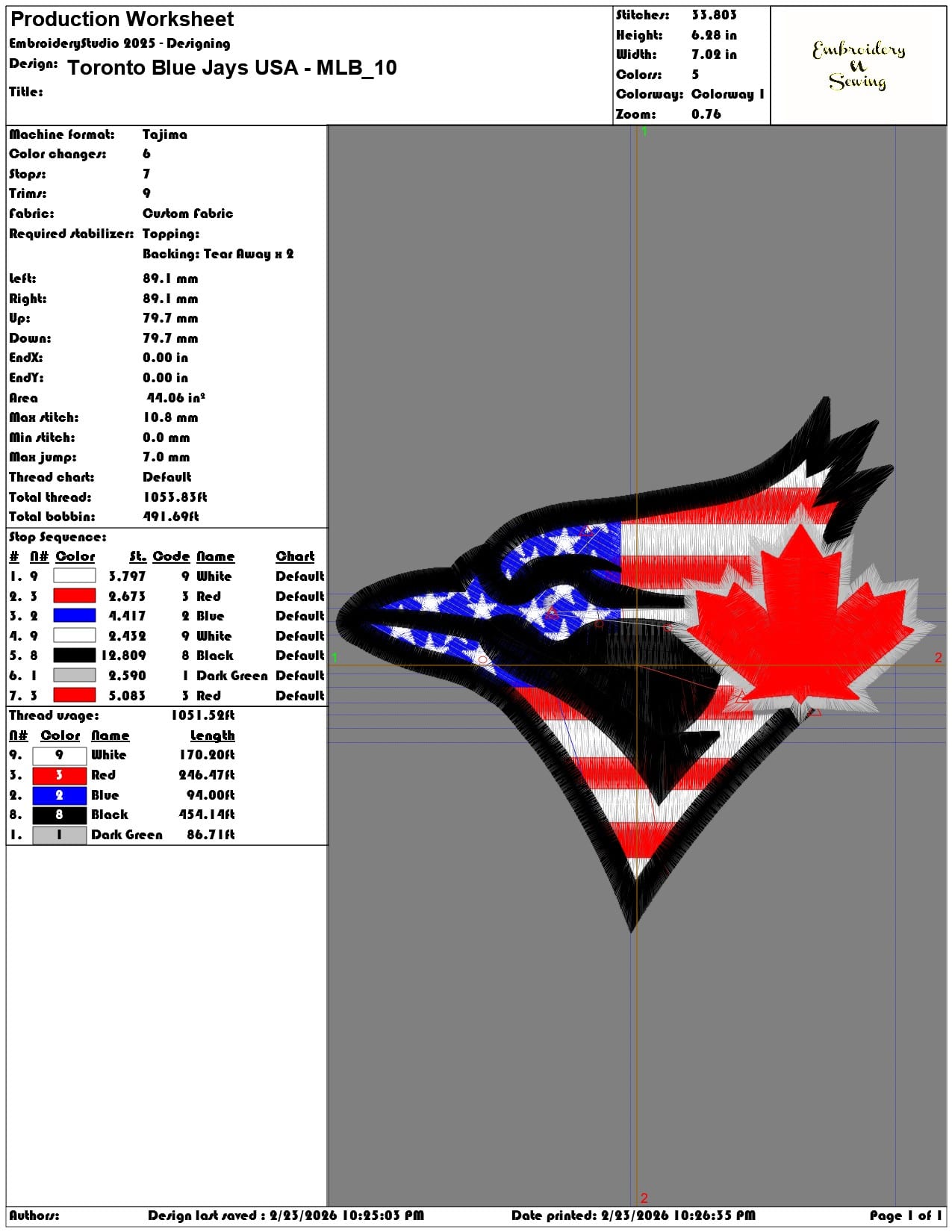 Toronto Blue Jays USA MLB   - Elegant embroidery design file-instant download — view 3