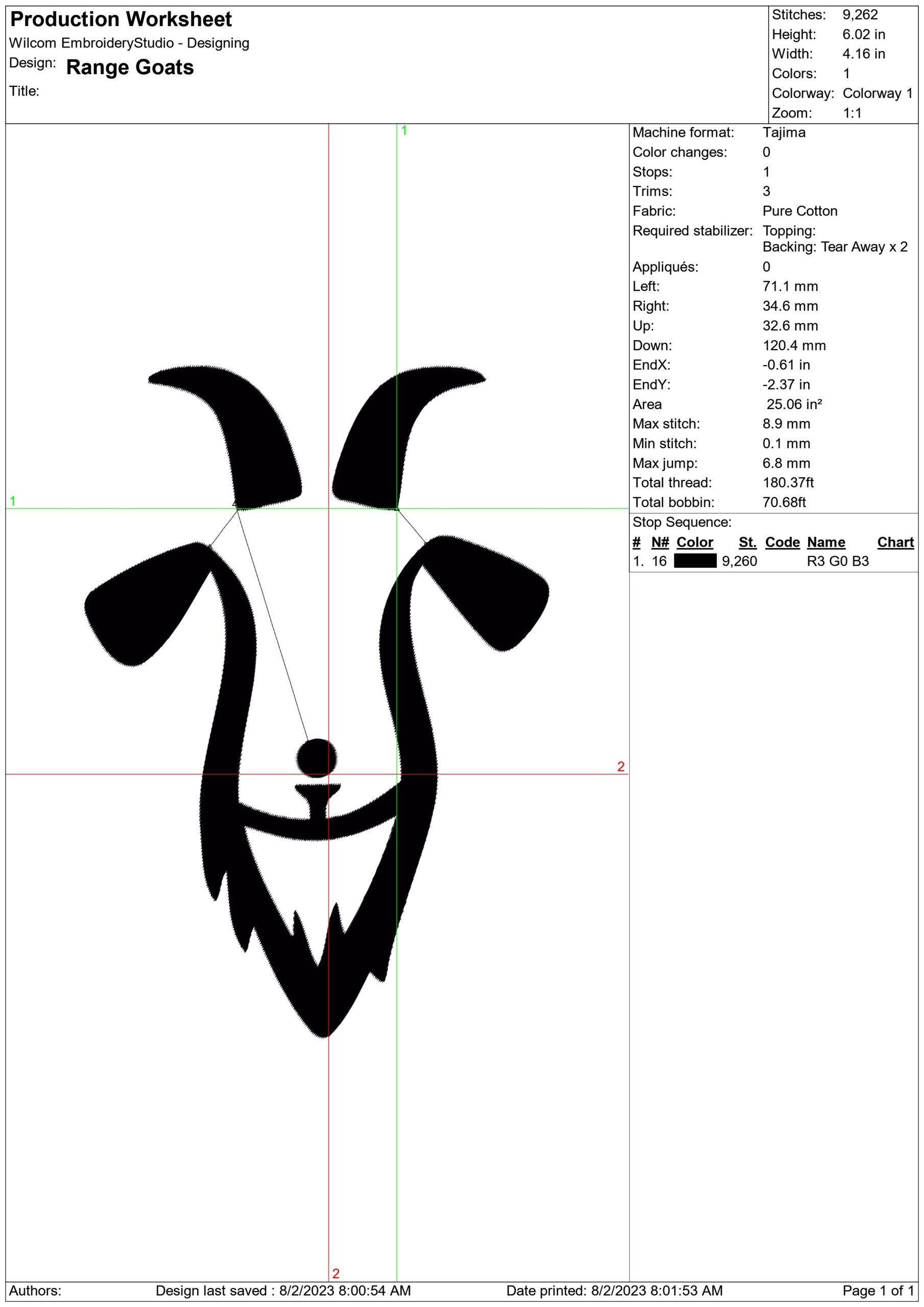 Range Goats LIV Golf embroidery design - Golf League Logo design machine pattern Sports embroidery file instant download in a frame — view 2