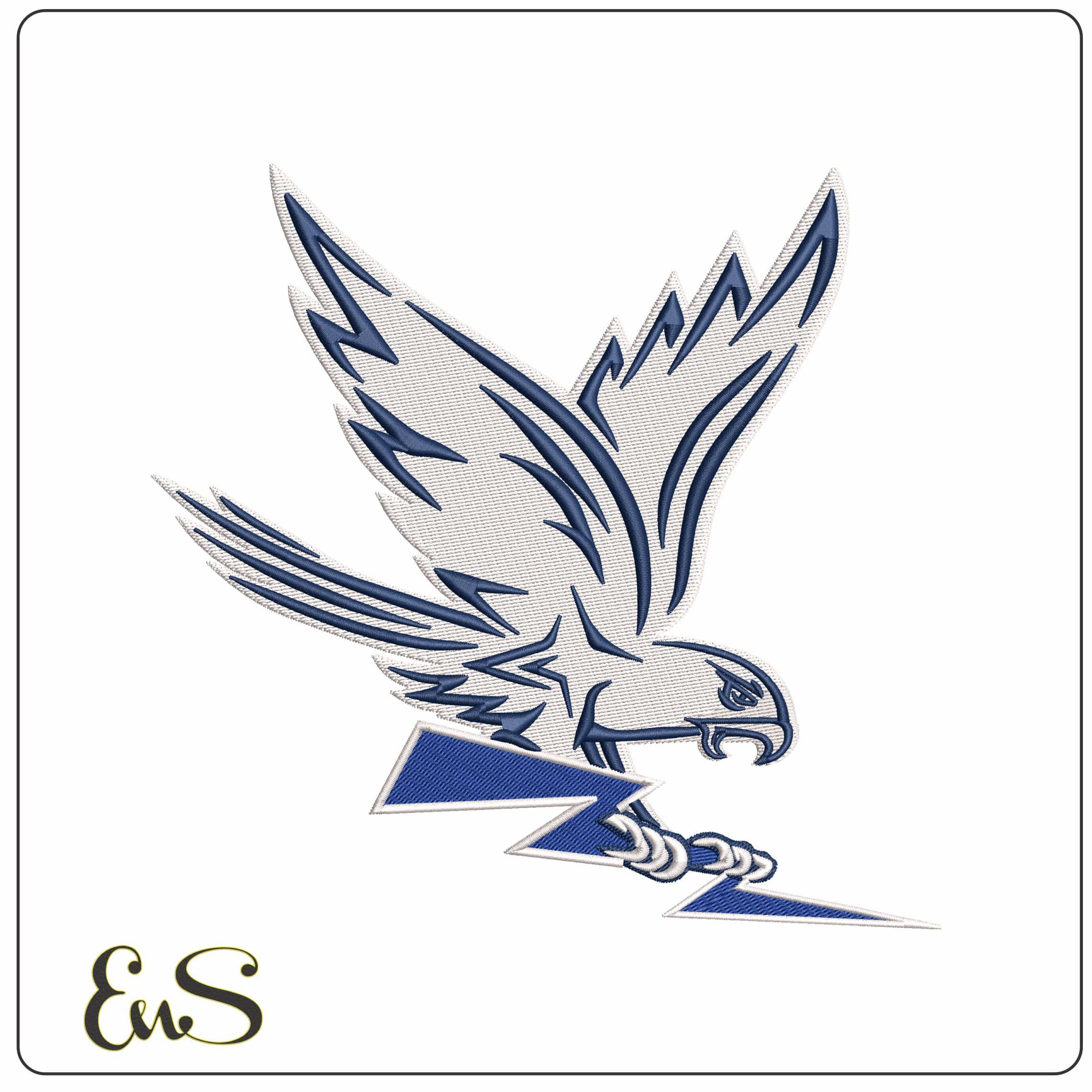 Air Force Falcons Secondary Air Force Academy    - Elegant embroidery design file-instant download
