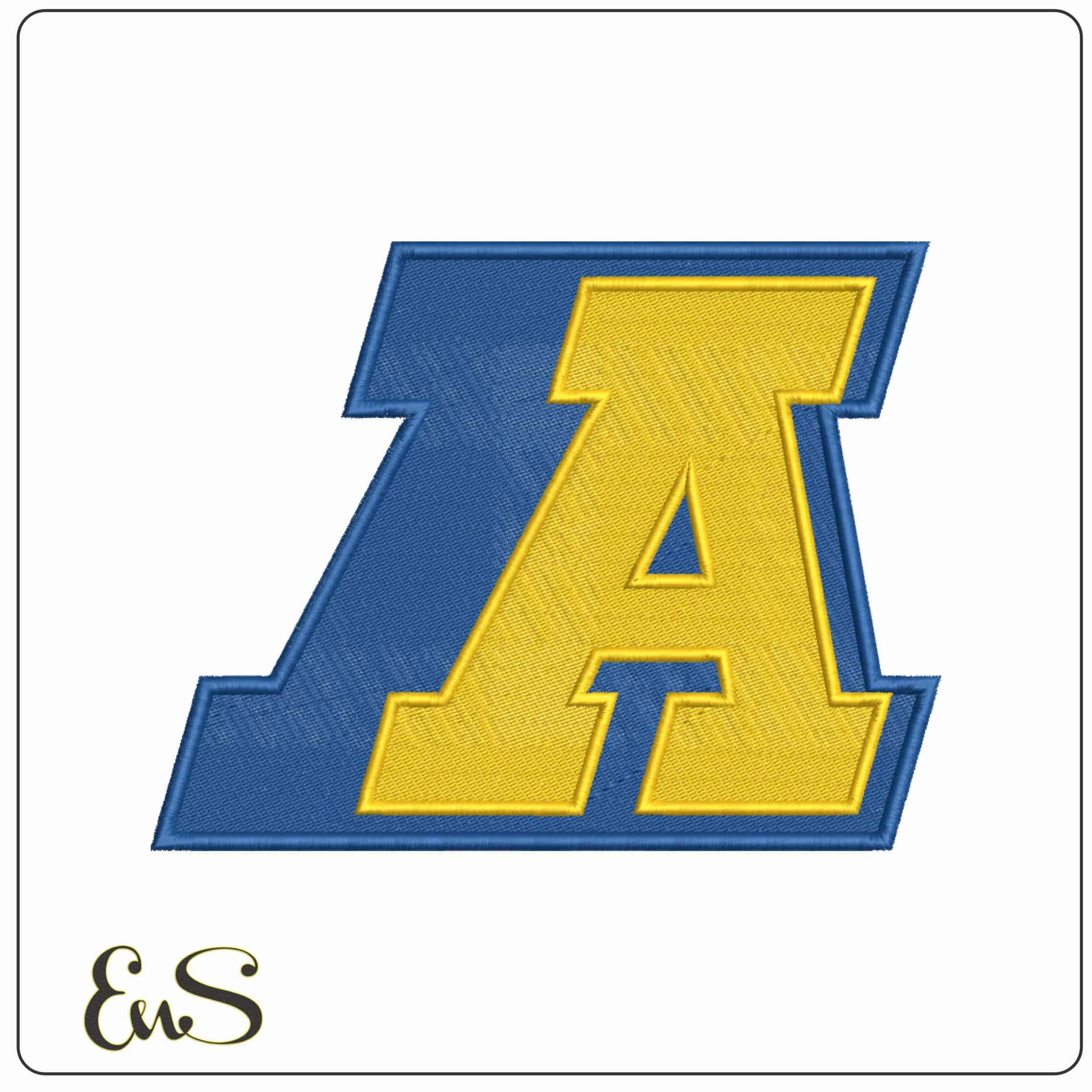 Akron Zip 1995 to 2002 University of Akron    - Elegant embroidery design file-instant download