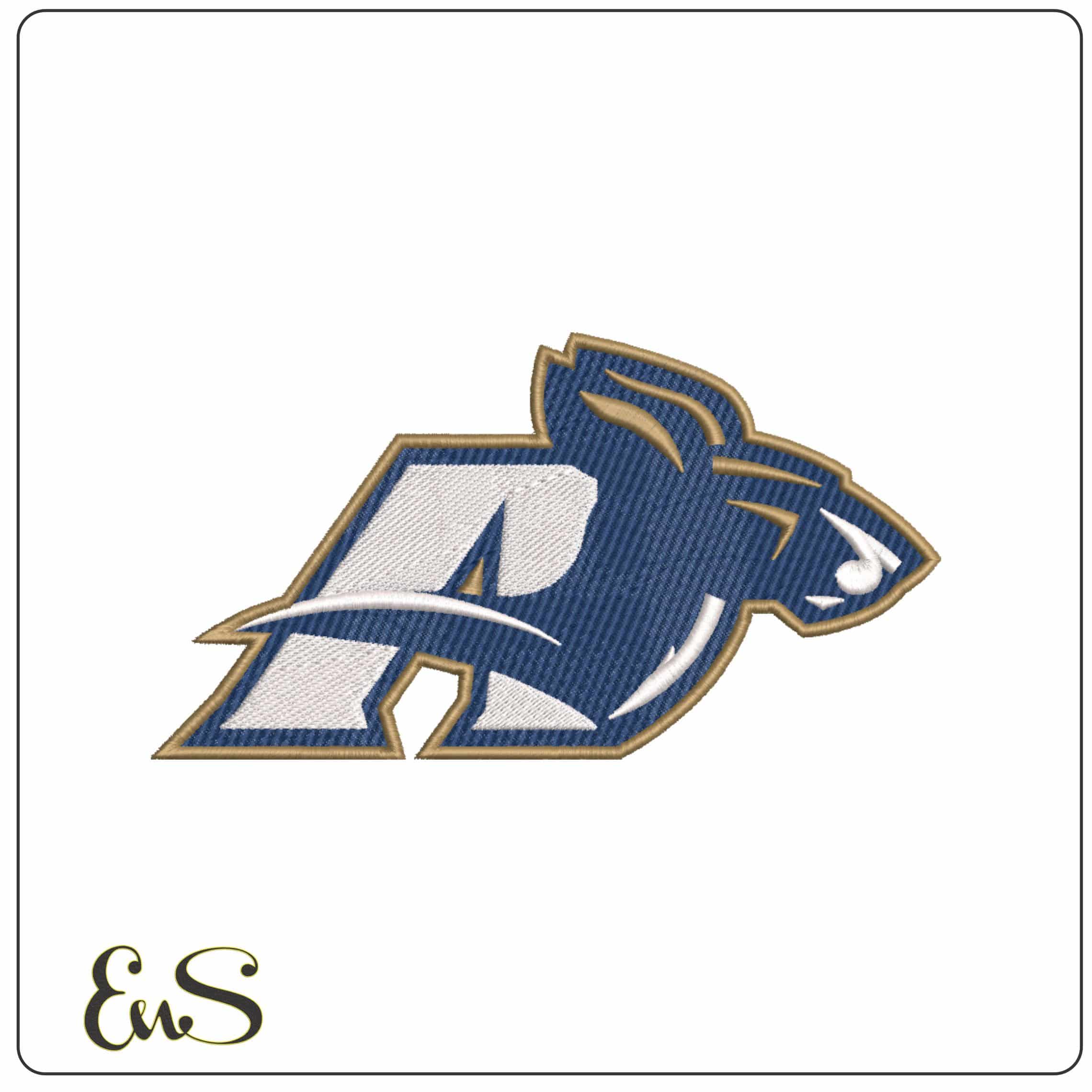 Akron Zips 2008 2015 University of Akron College    - Elegant embroidery design file-instant download