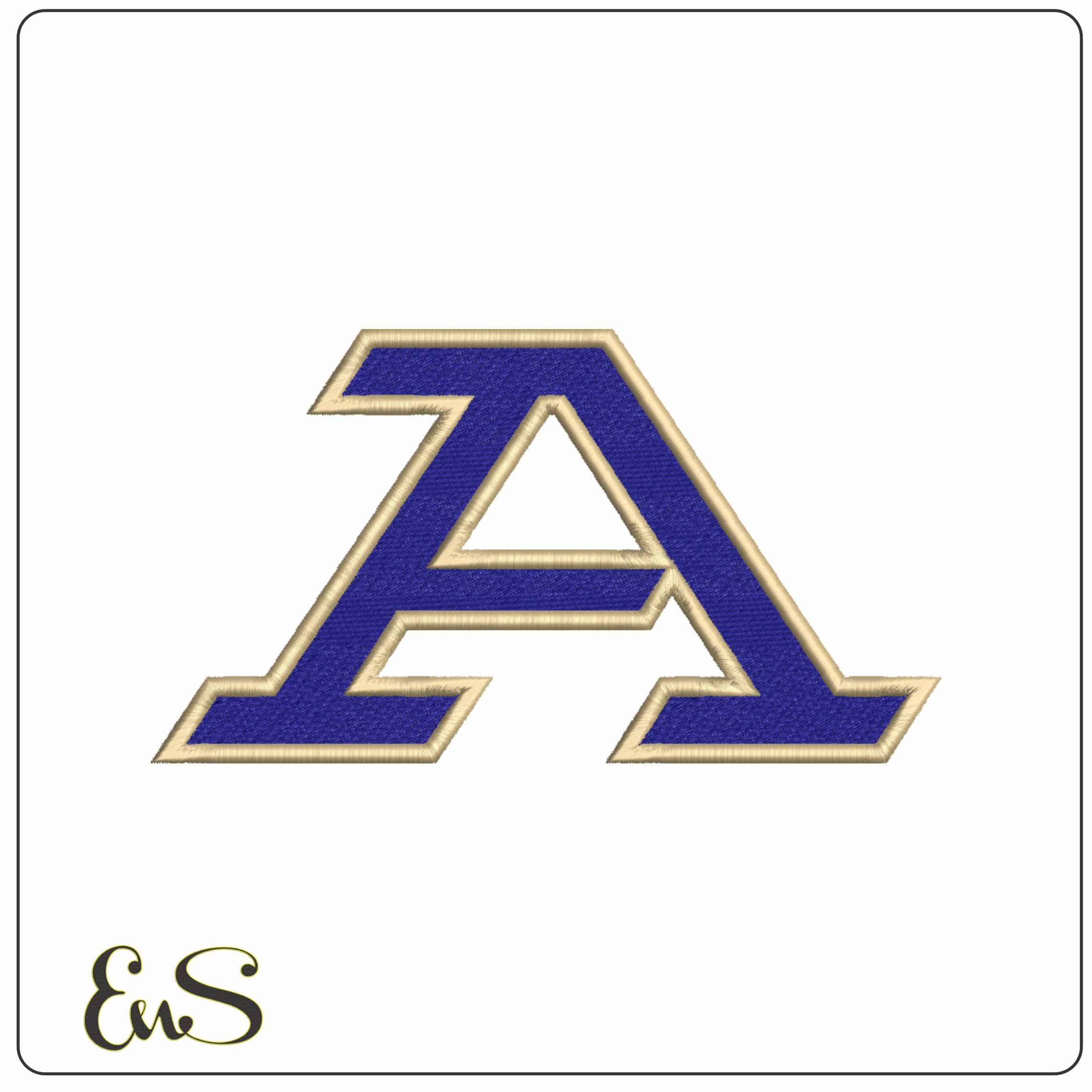 Akron Zips 2022 on University of Akron College    - Elegant embroidery design file-instant download