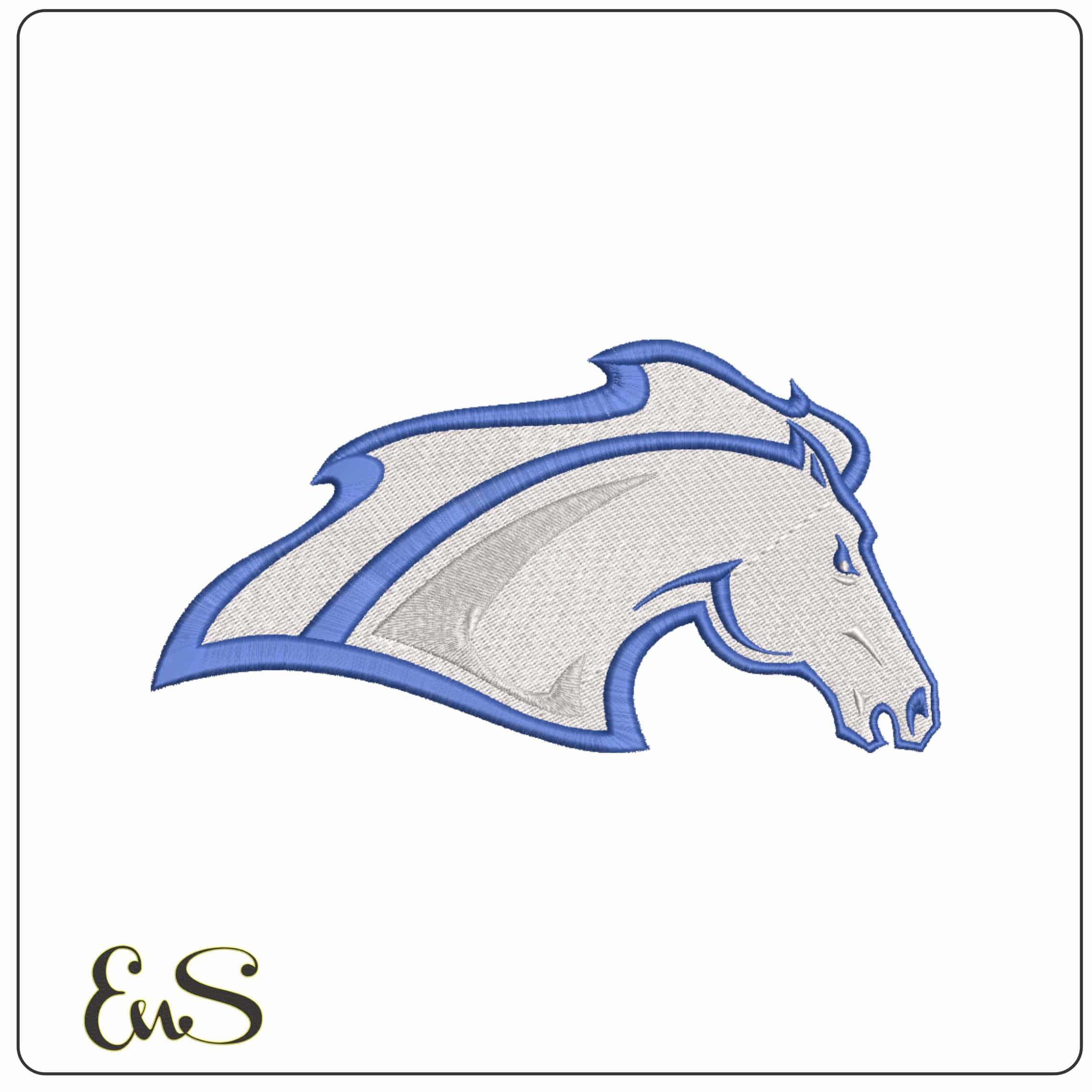 Alabama Huntsville Chargers Head 2005 on University of Alabama    - Elegant embroidery design file-instant download