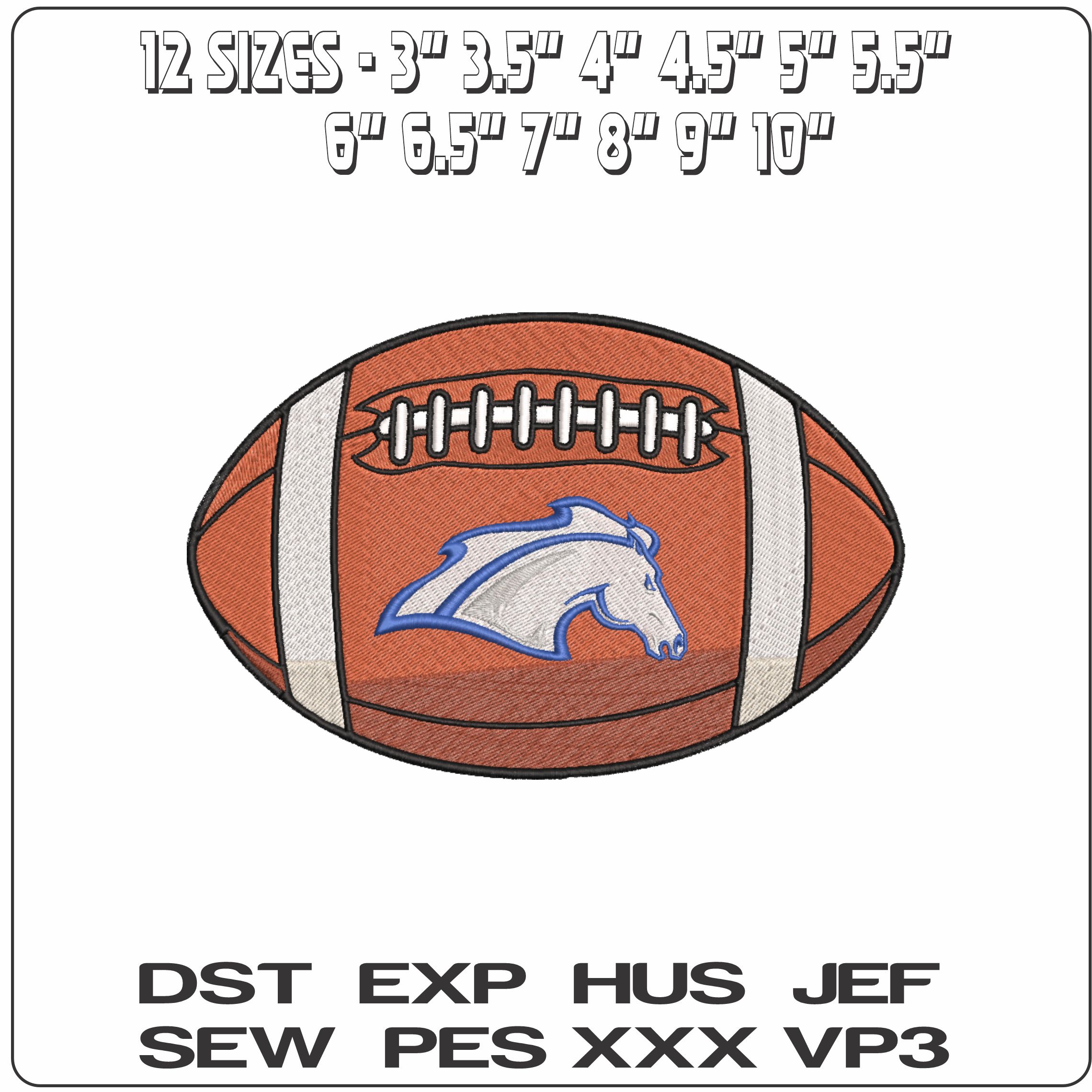 American Football Alabama Huntsville Chargers  2005  University   - Elegant embroidery design file-instant download — view 2