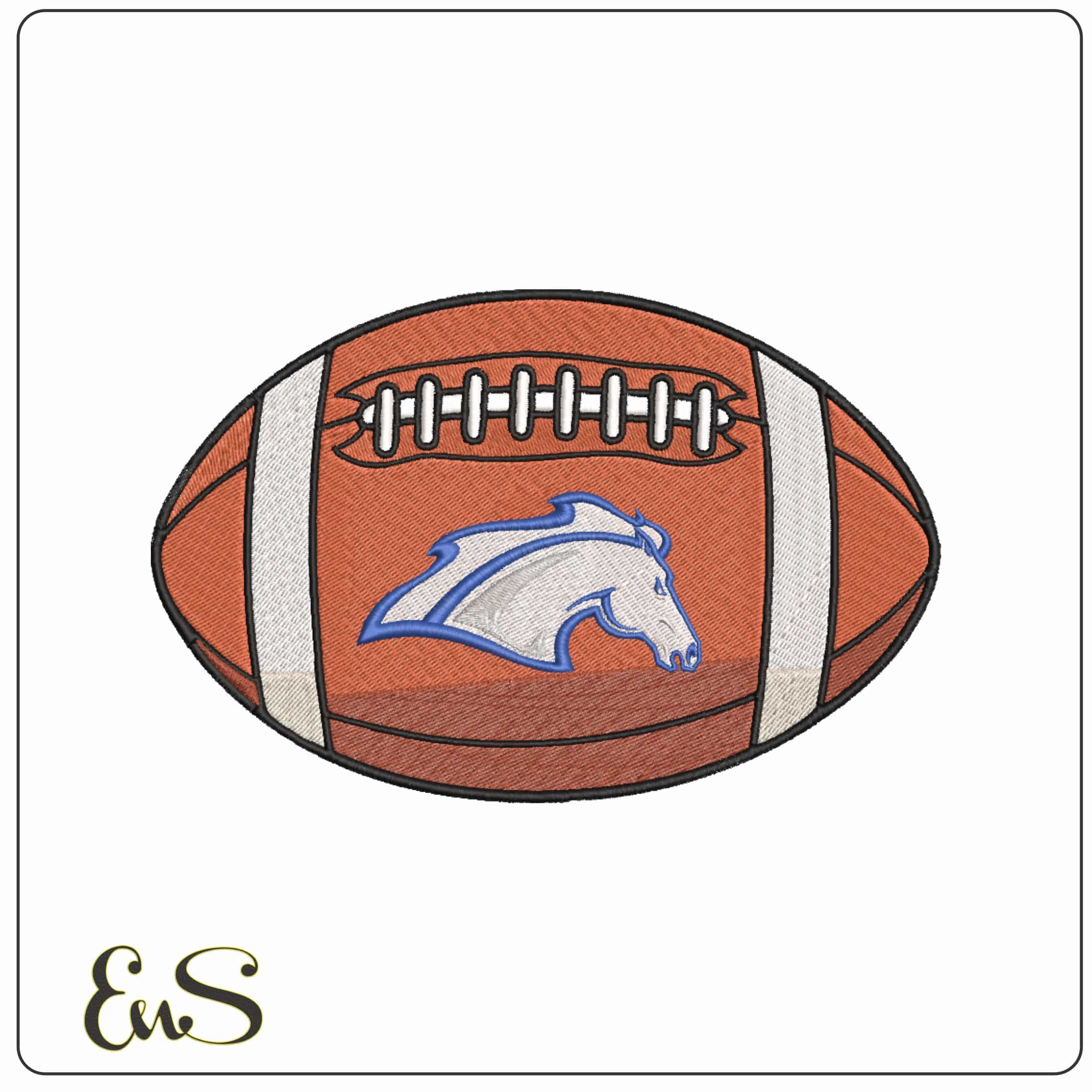American Football Alabama Huntsville Chargers  2005  University   - Elegant embroidery design file-instant download