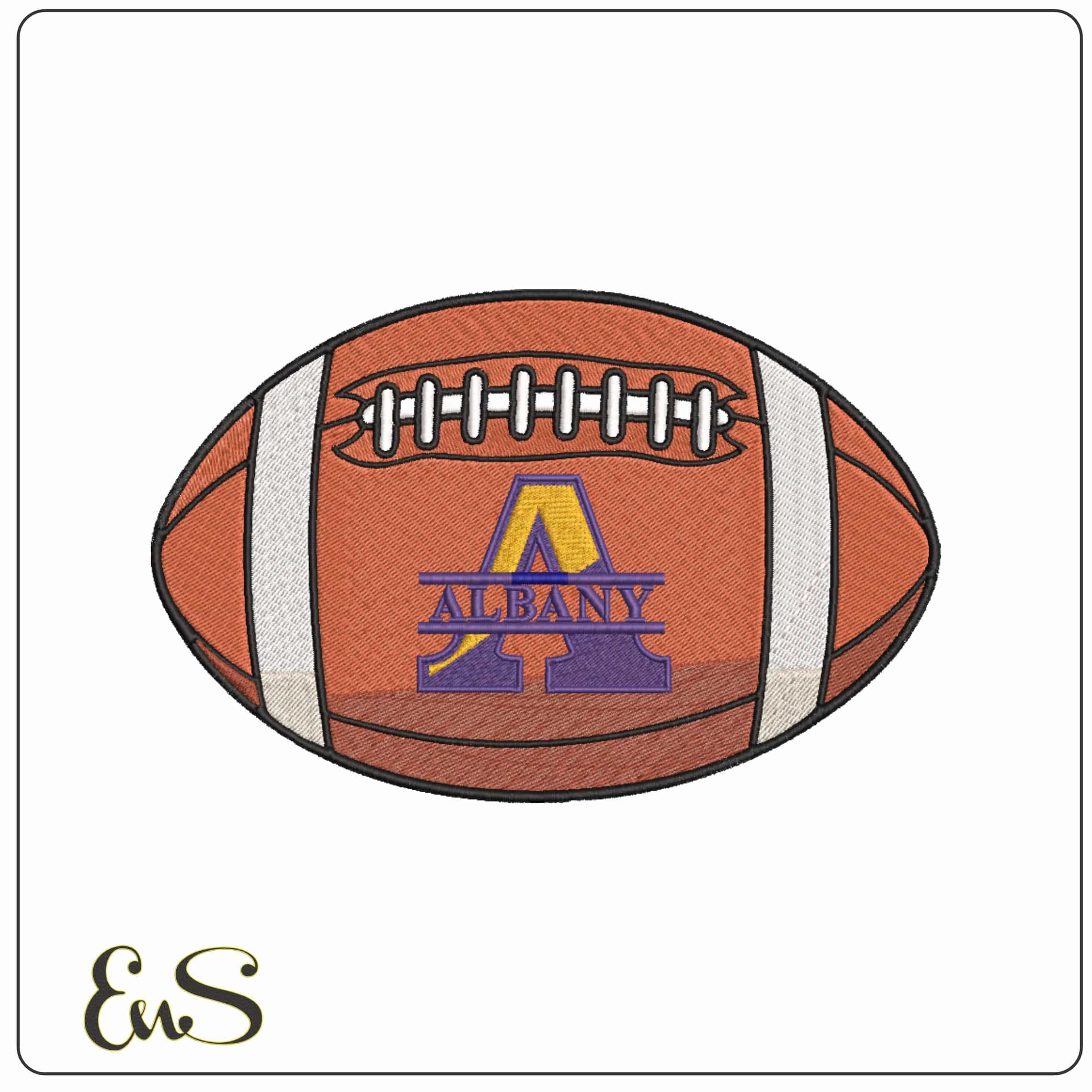 American Football Albany Great Danes 1993 2002 University   - Elegant embroidery design file-instant download