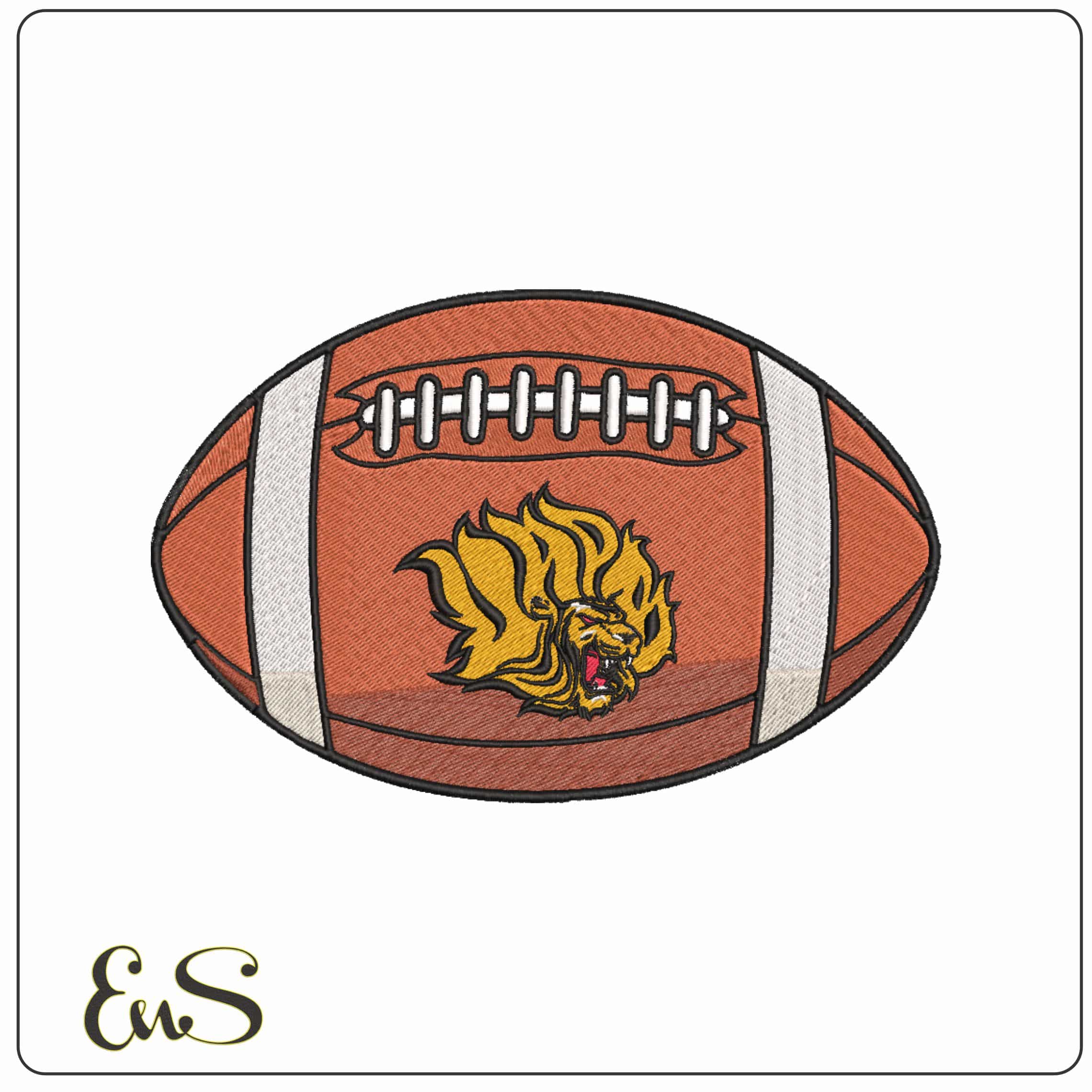 American Football Arkansas PB Golden Lions 2015  University    - Elegant embroidery design file-instant download