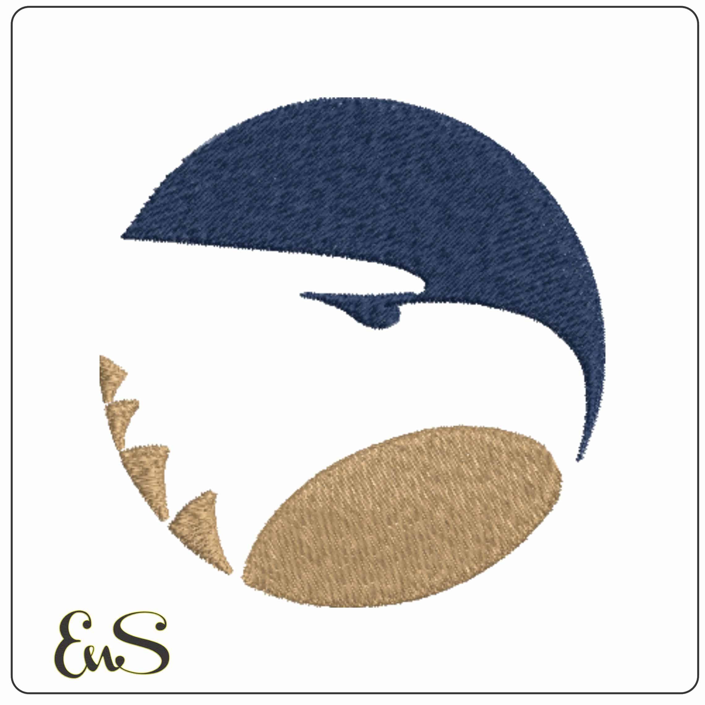 Georgia Southern Eagles 1982 1999 No Background  University - Elegant embroidery design file-instant download