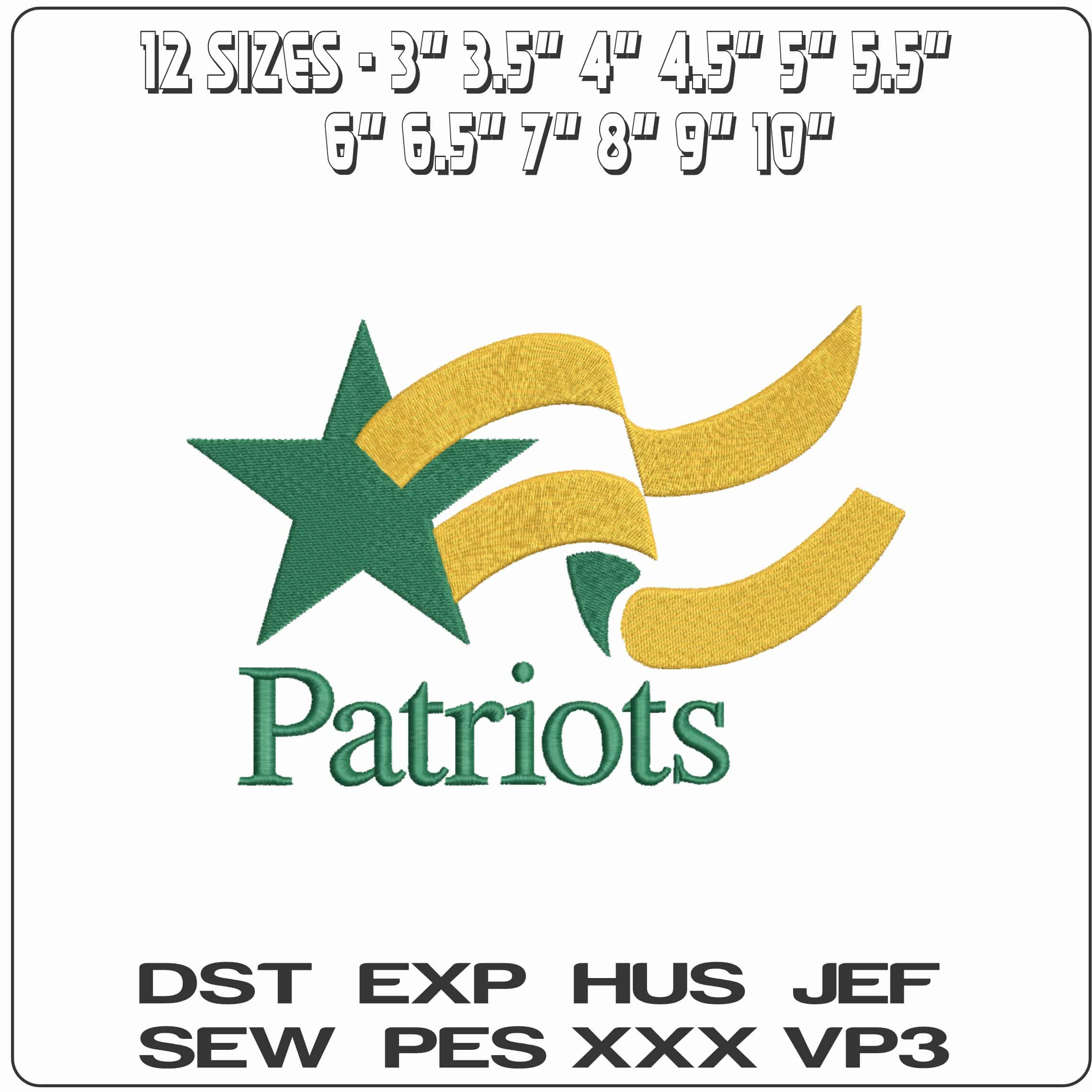 George Mason Patriots 1995 2004 George Mason University - Elegant embroidery design file-instant download — view 2