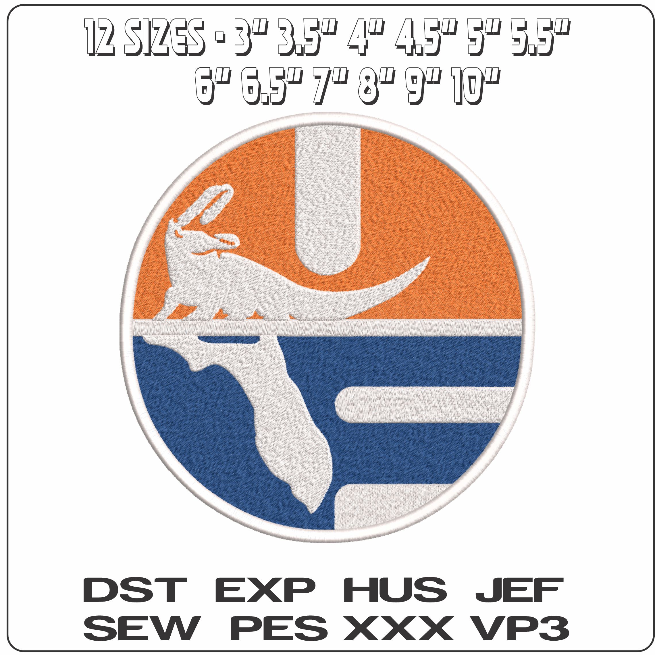 Florida Gators 1979 1994 University of Florida  - Elegant embroidery design file-instant download — view 2