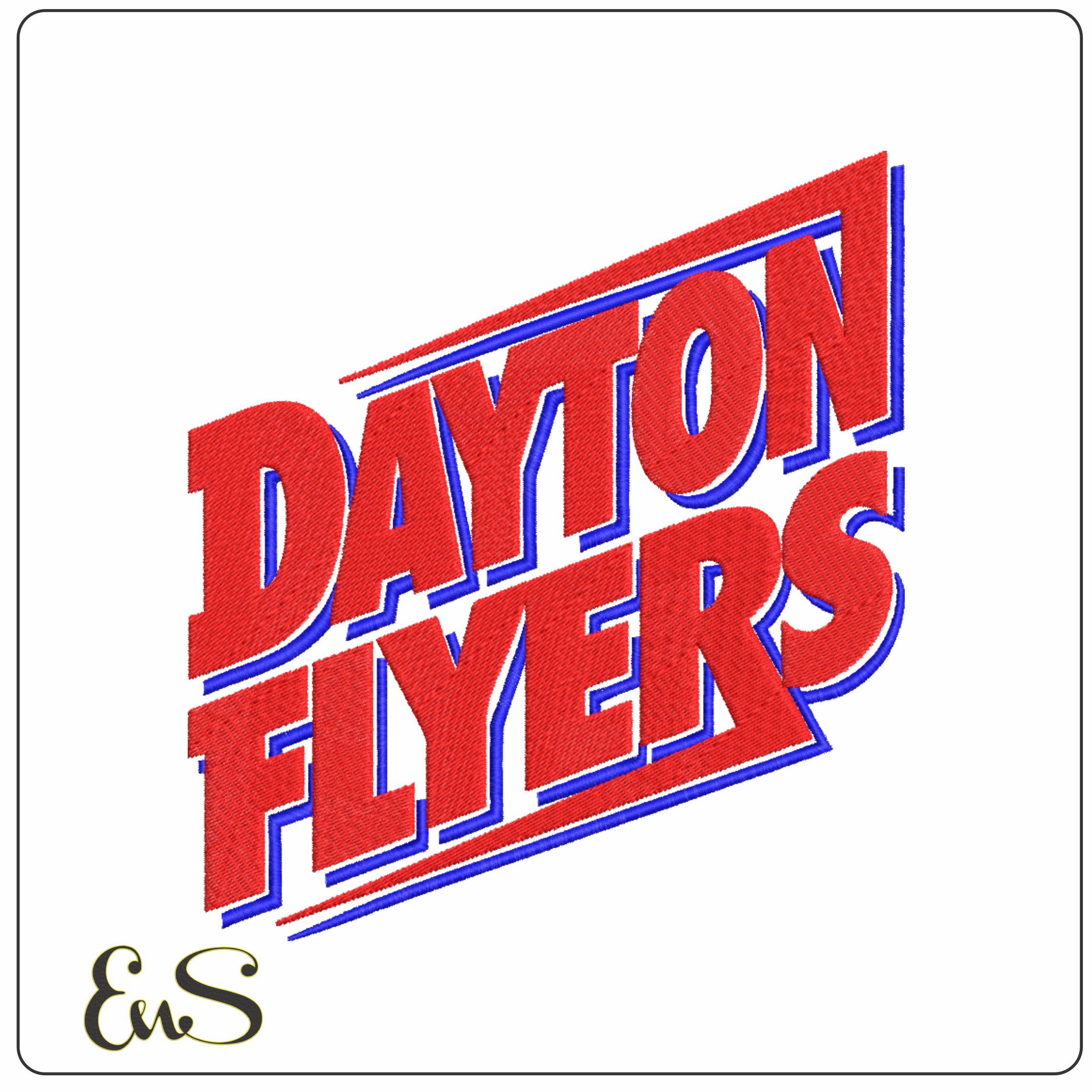 Dayton Flyers 1994 to 2014 University of Dayton  - Elegant embroidery design file-instant download