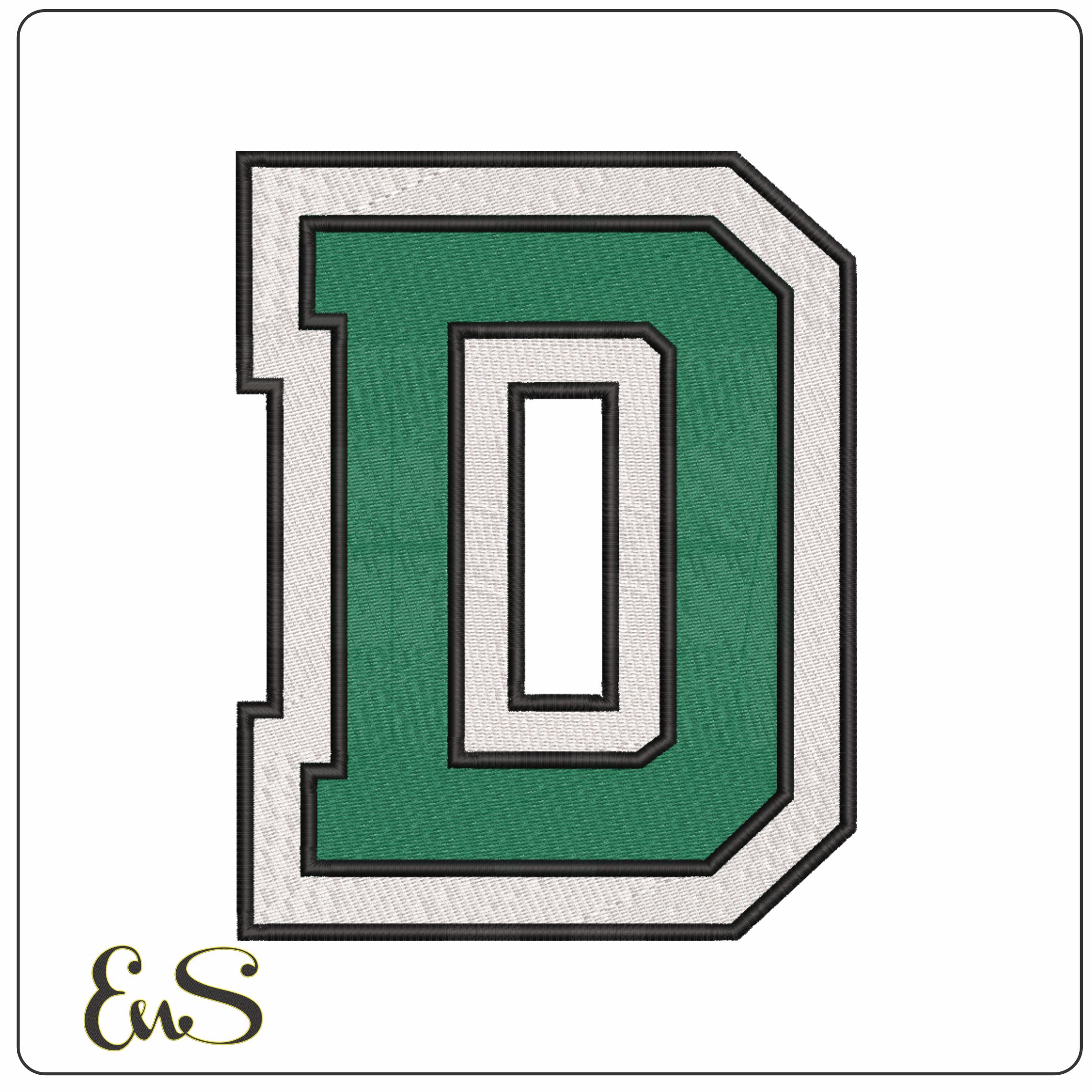 Dartmouth Big Green 2019 on Dartmouth College  - Elegant embroidery design file-instant download