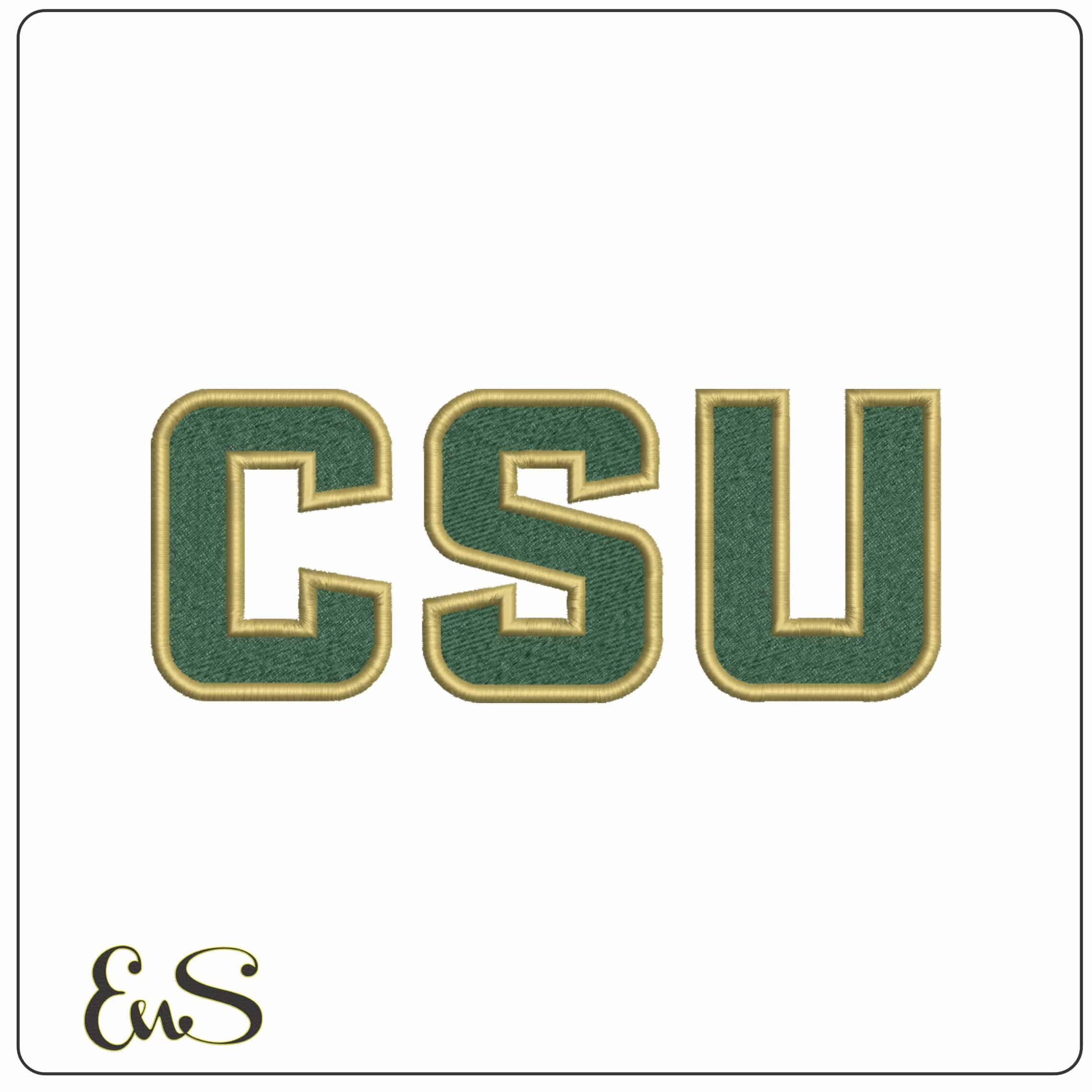 Colorado State Rams Alternative Colorado State University College  - Elegant embroidery design file-instant download