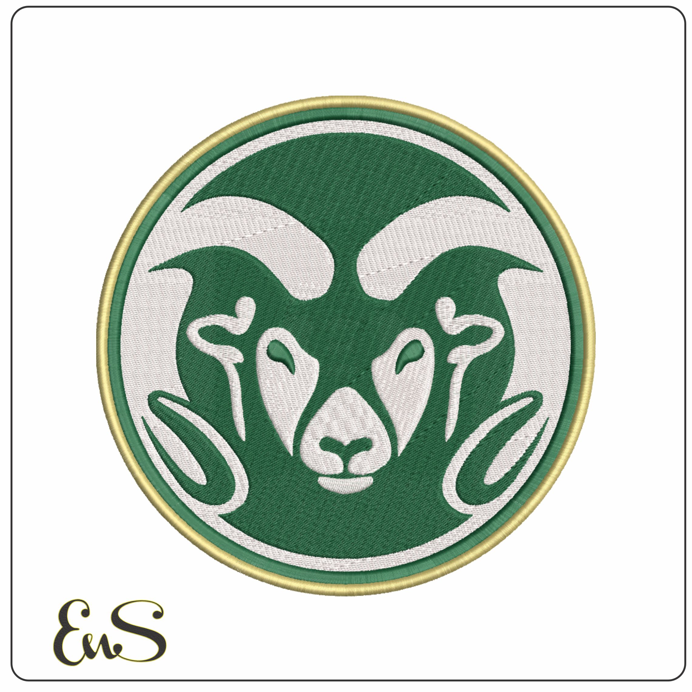 Colorado State Rams 182 on Colorado State University  - Elegant embroidery design file-instant download