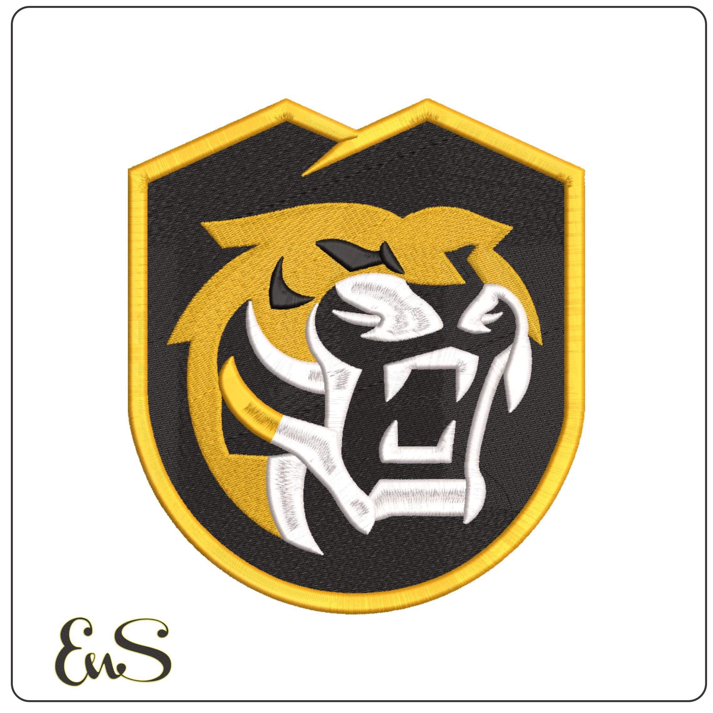Colorado College Tigers Logo 2019 Colorado College  - Elegant embroidery design file-instant download