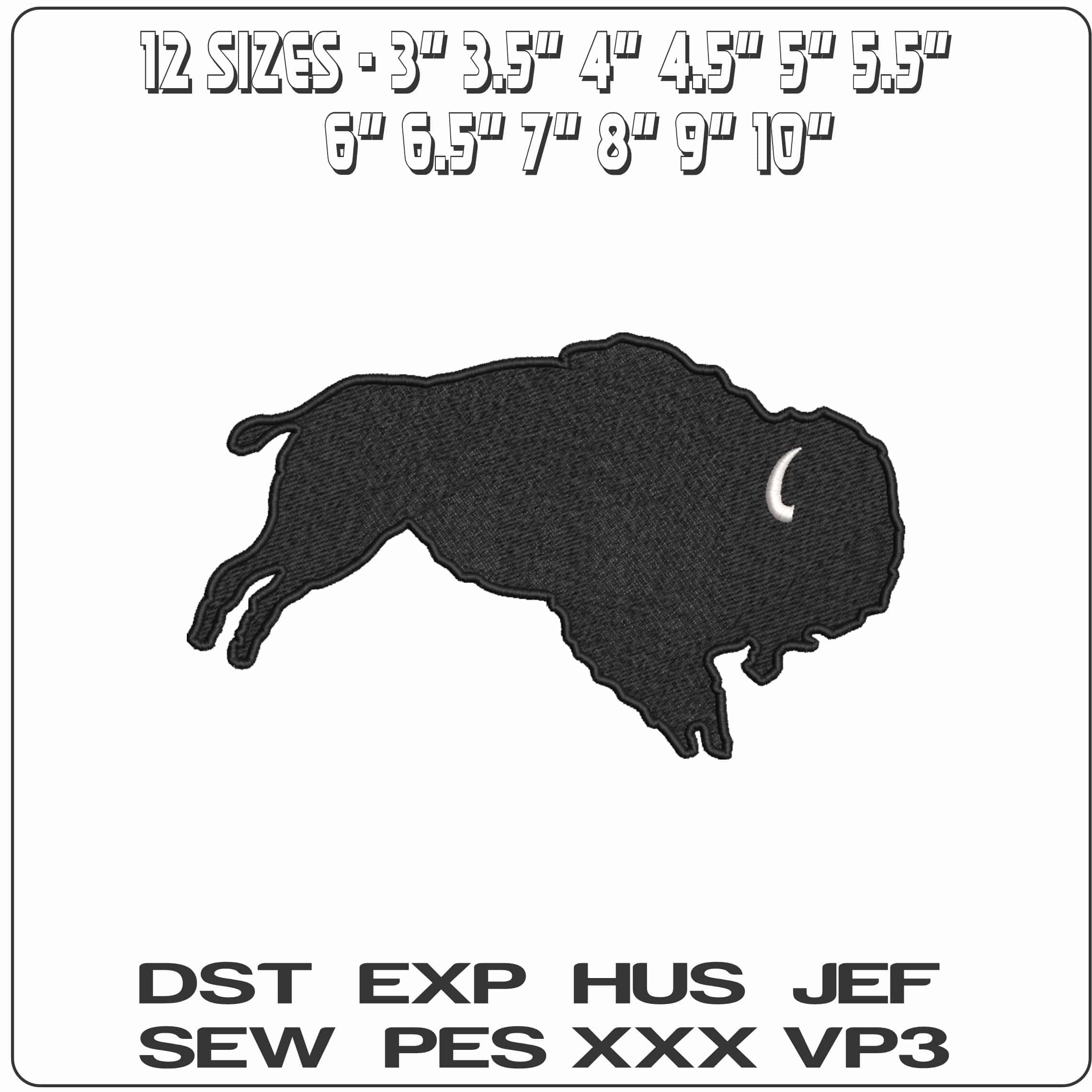 Colorado Buffaloes 1950 1967 University of Colorado College  - Elegant embroidery design file-instant download — view 2