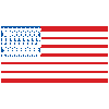 4th July embroidery - Flag embroidery design - American flag Eagle - USA embroidery - Memorial day - Machine embroidery design — view 3
