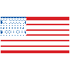 4th July embroidery - Flag embroidery design - American flag Eagle - USA embroidery - Memorial day - Machine embroidery design — view 2