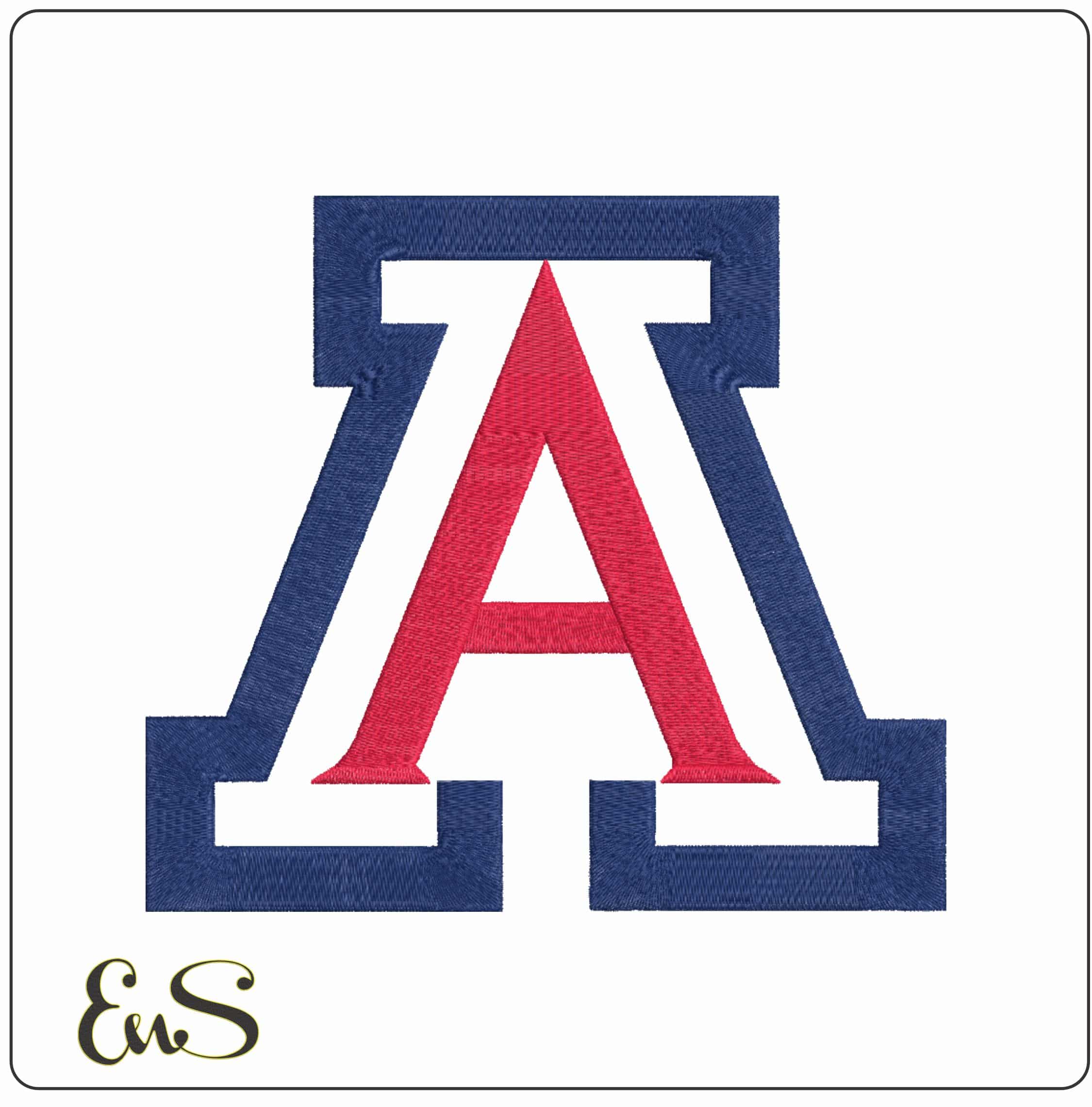Arizona Wildcats no Background College    - Elegant embroidery design file-instant download