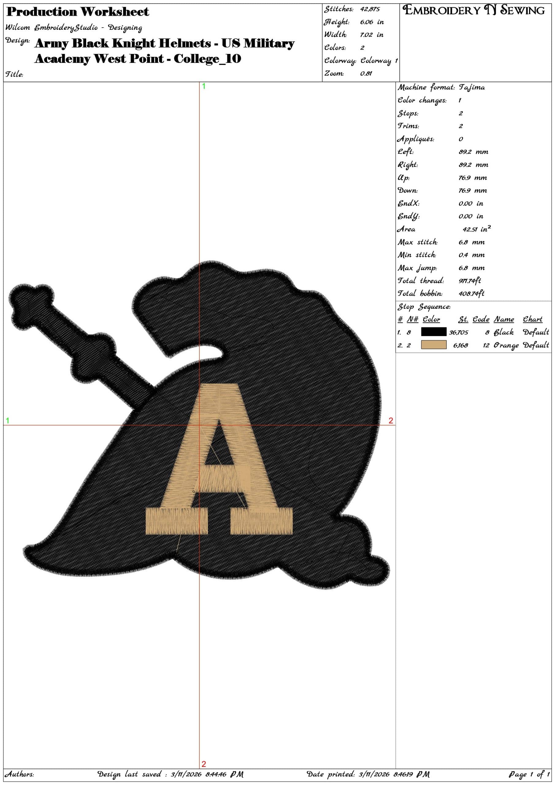 Army Black Knight Helmets US Military Academy College    - Elegant embroidery design file-instant download — view 3
