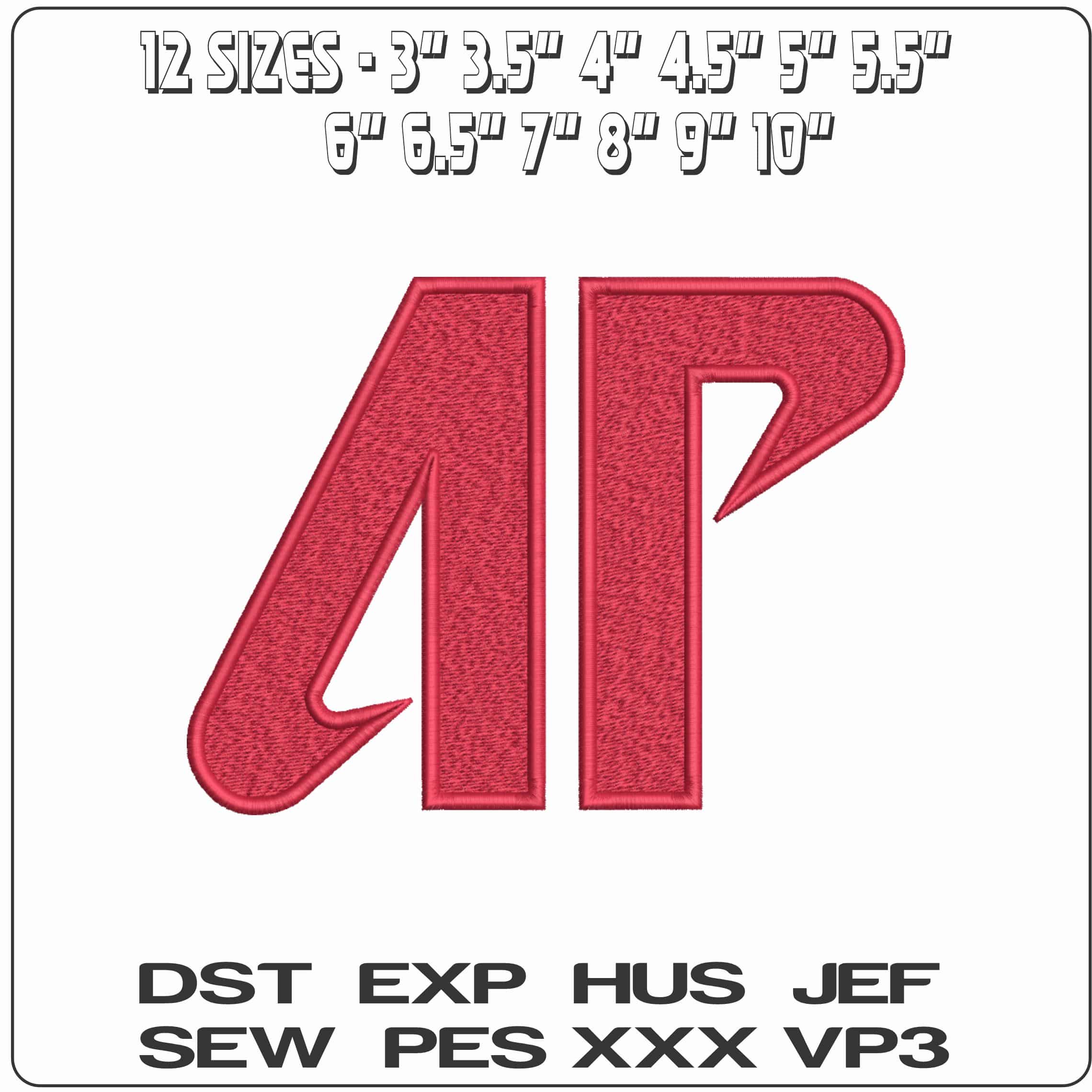Austin Peay Governors 1974 2014 Austin Peay State University    - Elegant embroidery design file-instant download — view 2