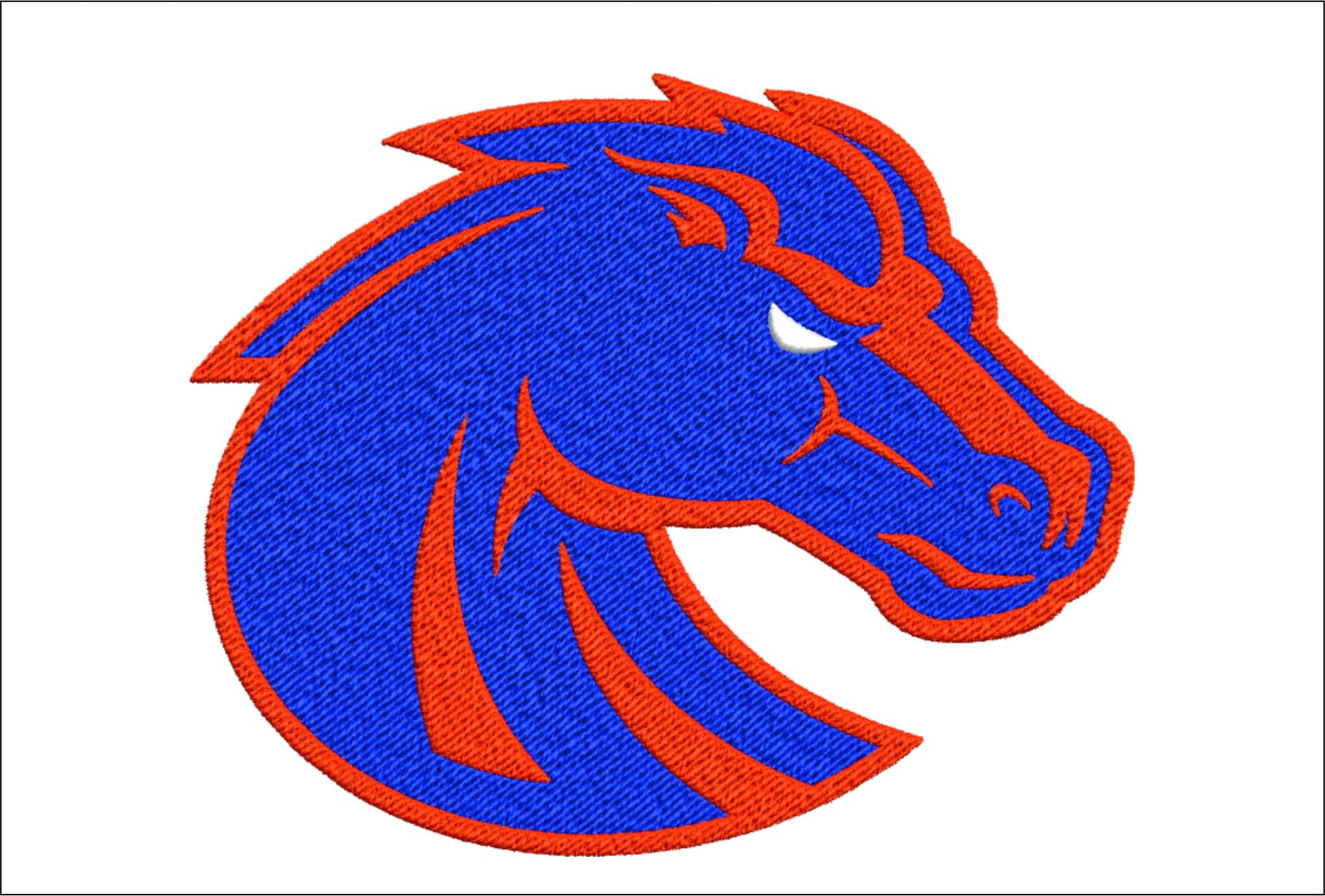 Boise State Broncos embroidery design - Boise State University, Idaho embroidery machine pattern embroidery file - instant download