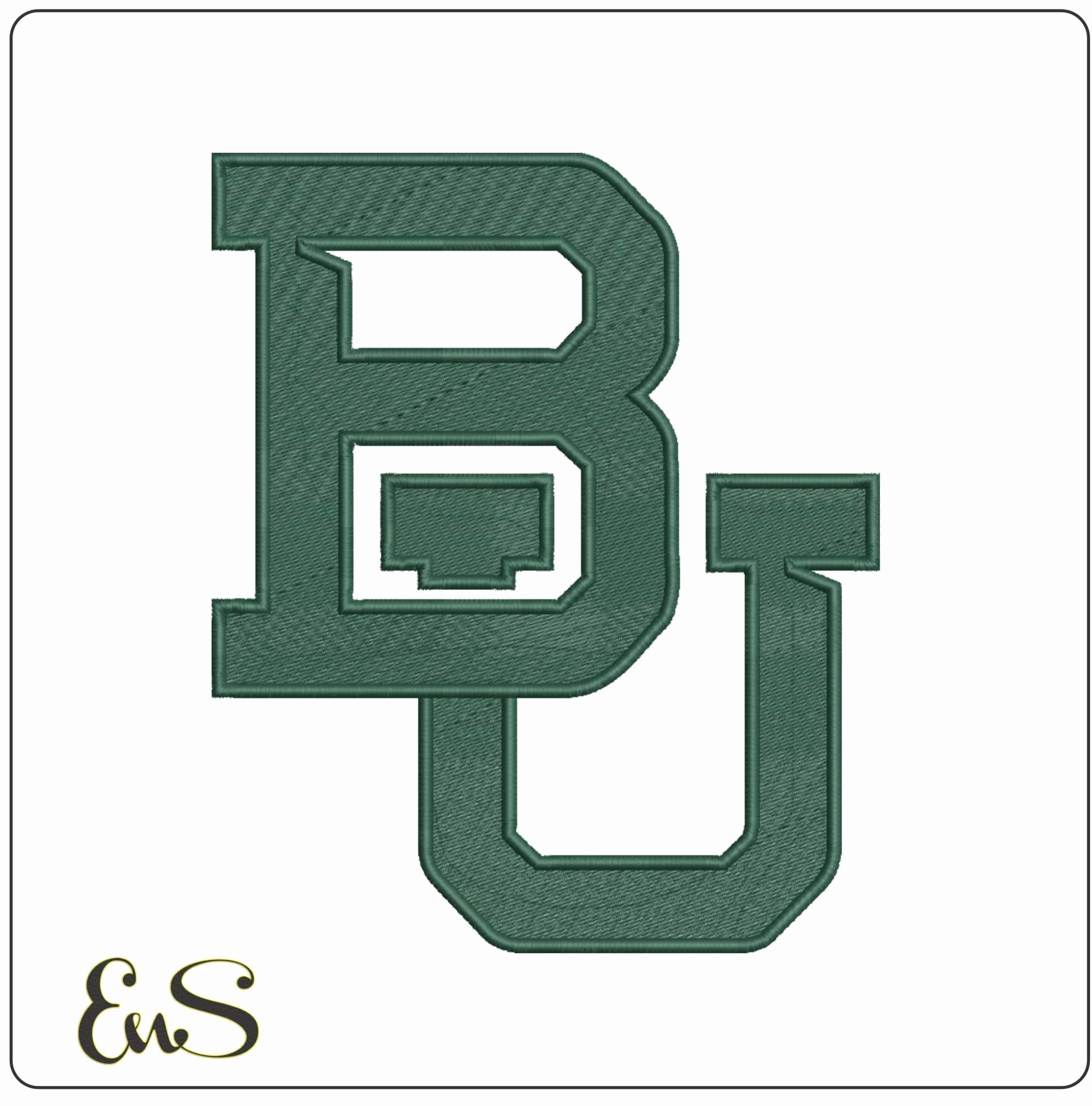 Baylor Bears 2019 Baylor University    - Elegant embroidery design file-instant download