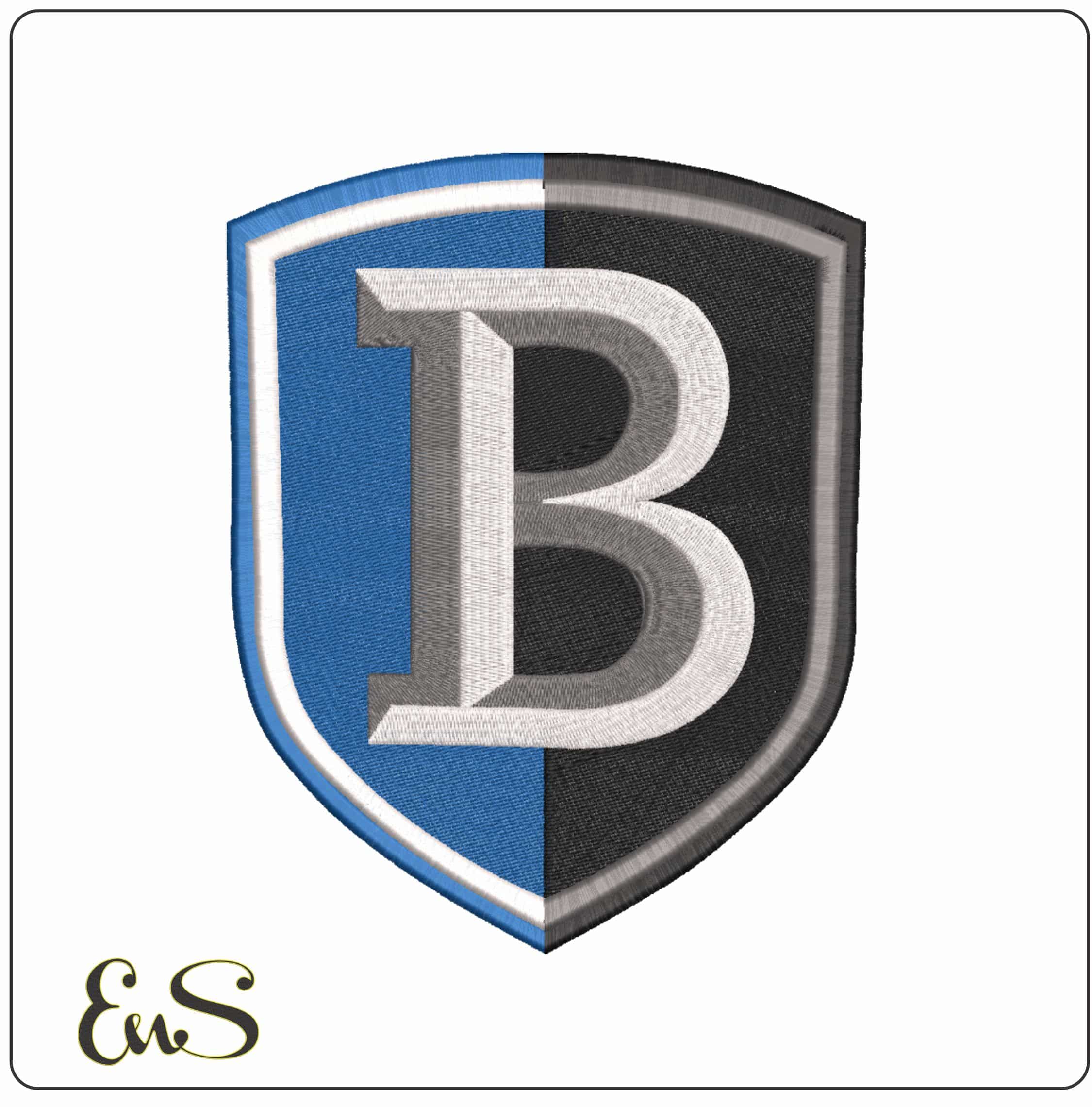 Bentley Falcons 2013 on Bentley University    - Elegant embroidery design file-instant download