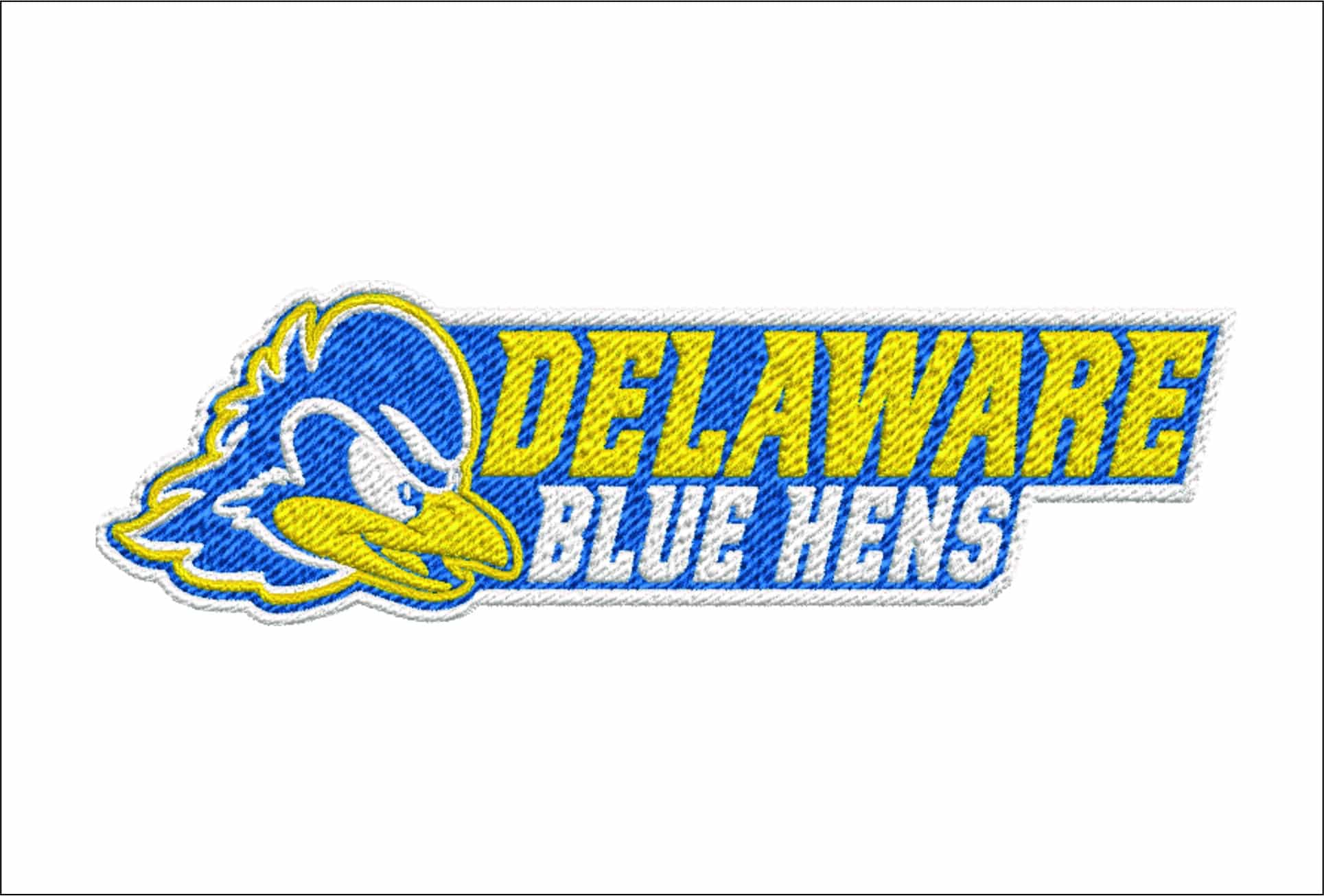 Delaware Blue Hens embroidery design - Delaware State University, Dover Logo embroidery machine pattern embroidery file - instant download
