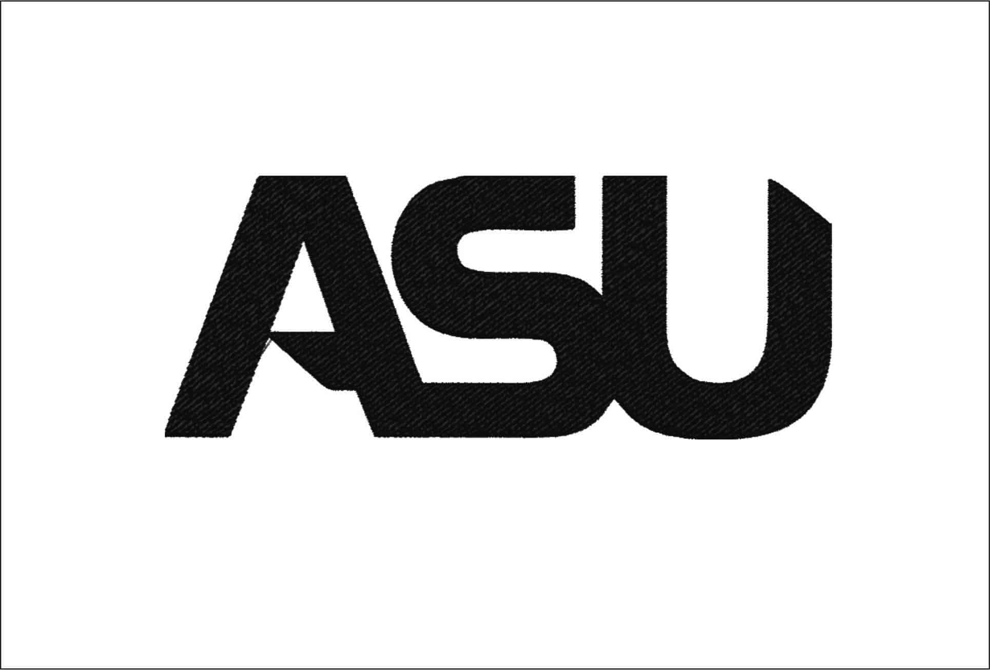 Alabama State Hornets embroidery design - Logo embroidery machine pattern ASU embroidery file - instant download in a frame
