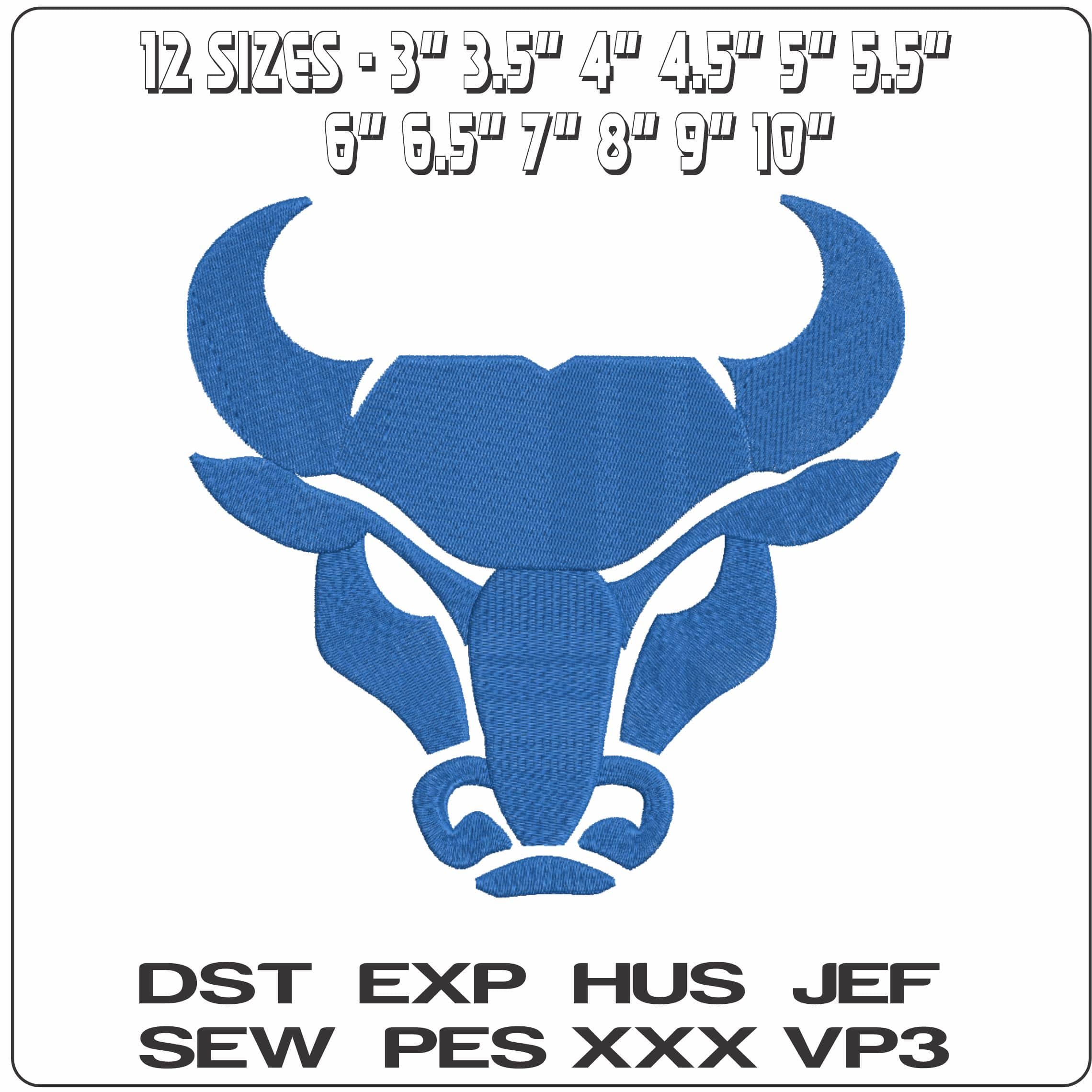 Buffalo Bulls Alternative Buffalo University    - Elegant embroidery design file-instant download — view 2