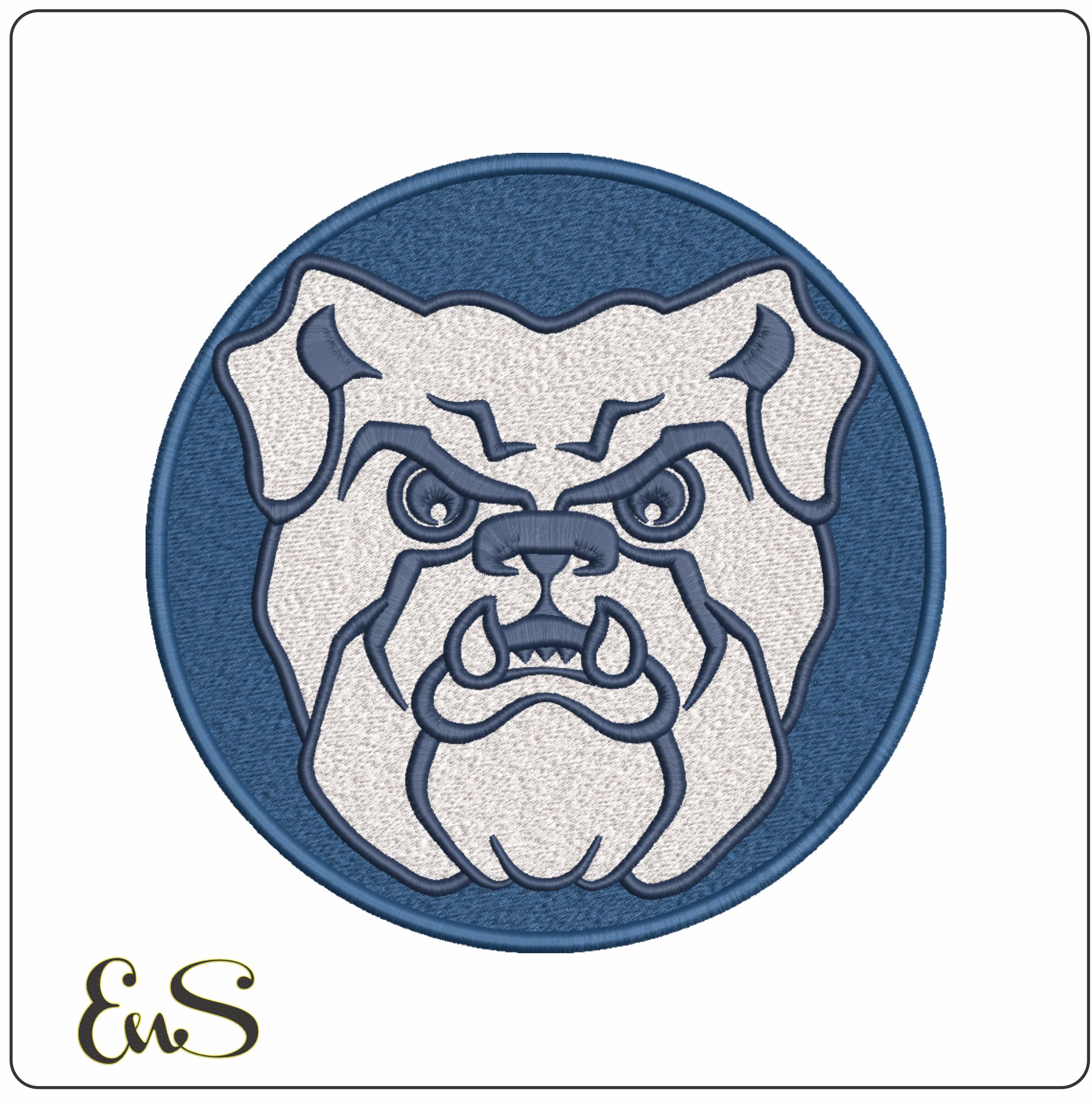 Butler Bulldogs 1990 2015 Butler University    - Elegant embroidery design file-instant download