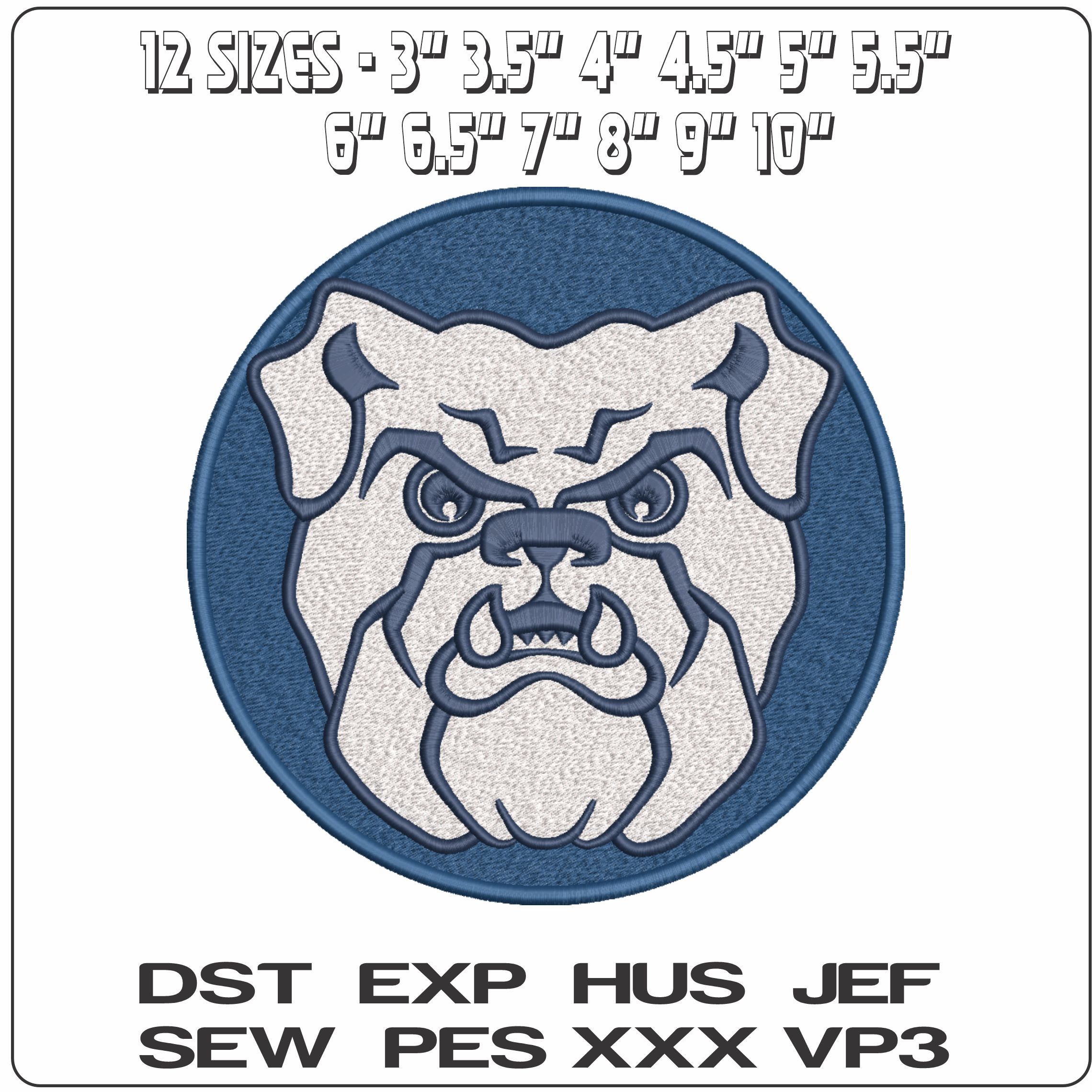 Butler Bulldogs 2015 on Butler University    - Elegant embroidery design file-instant download — view 2