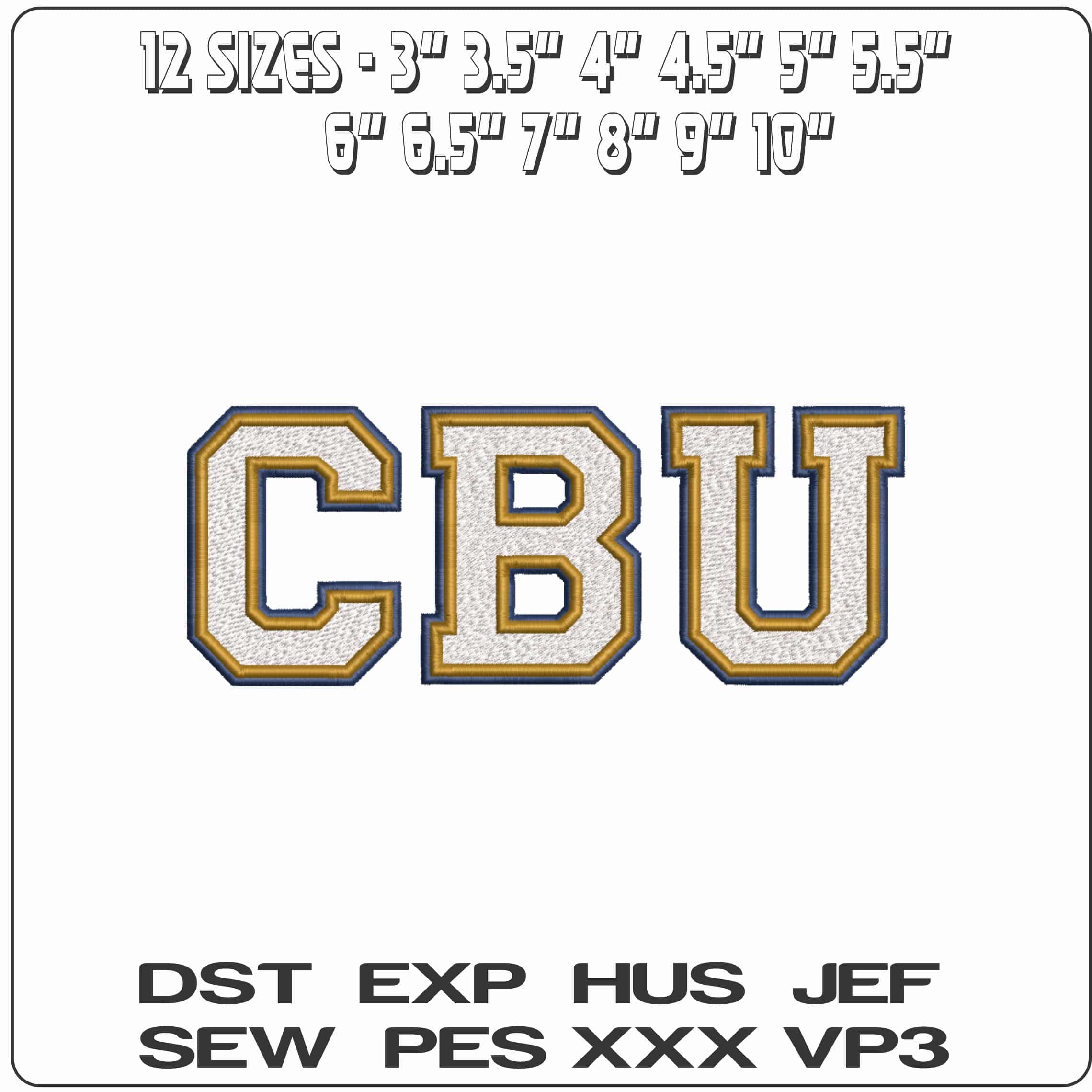 California Baptist Lancers Alternative Logo  University    - Elegant embroidery design file-instant download — view 2
