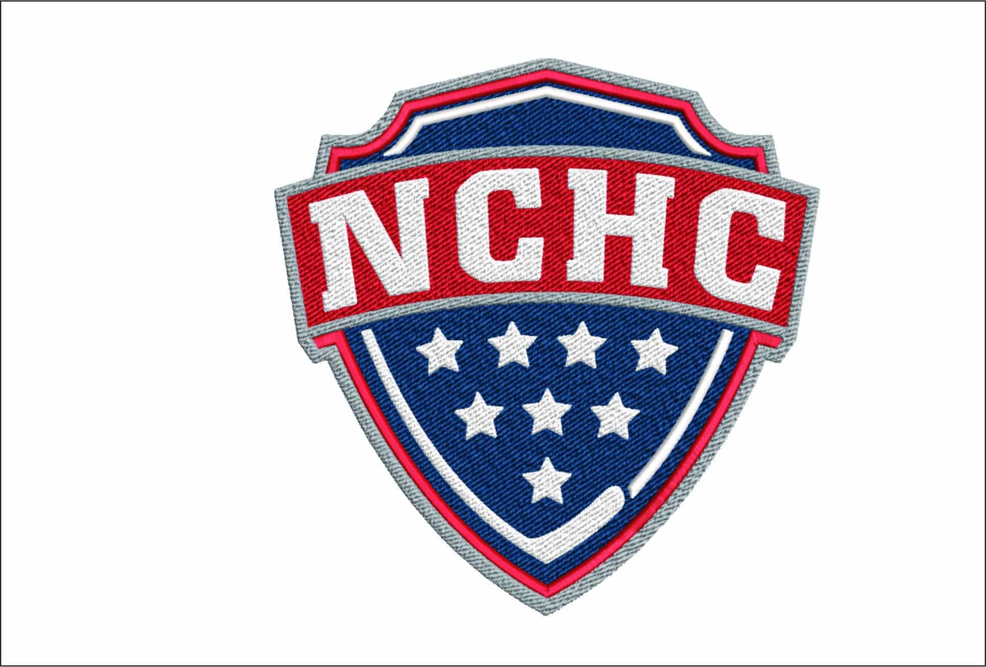 National Collegiate Hockey Conference embroidery design - NCAA Hockey League embroidery machine pattern embroidery file - instant download