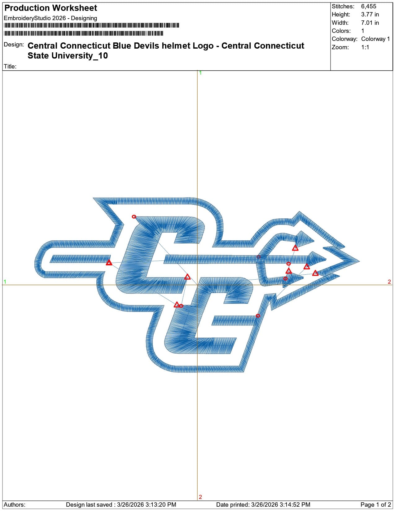 Central Connecticut Blue Devils helmet Logo State University    - Elegant embroidery design file-instant download — view 3