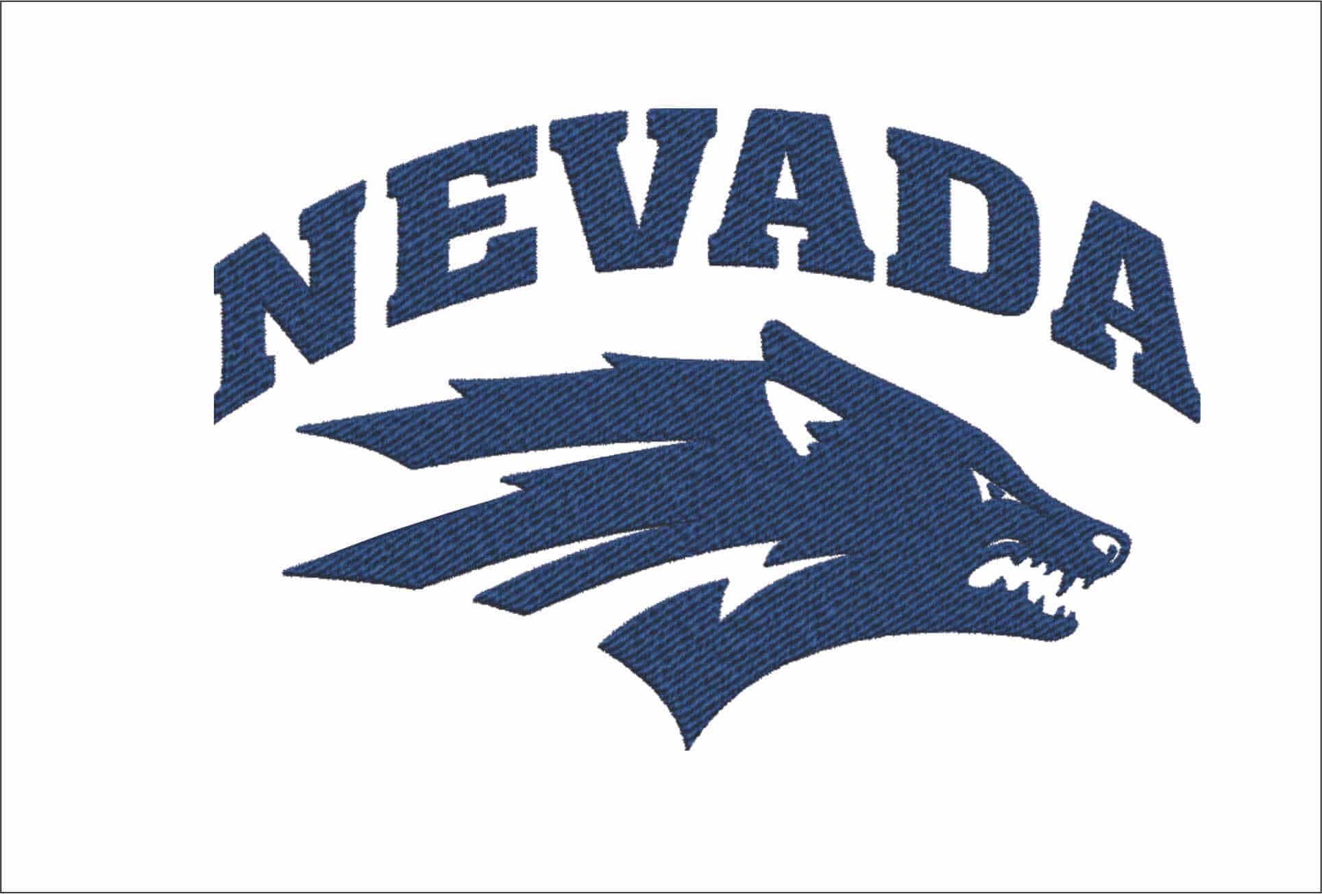 Nevada Wolf Pack Football embroidery design - Nevada Wolf Pack Football League embroidery machine pattern embroidery file - instant download