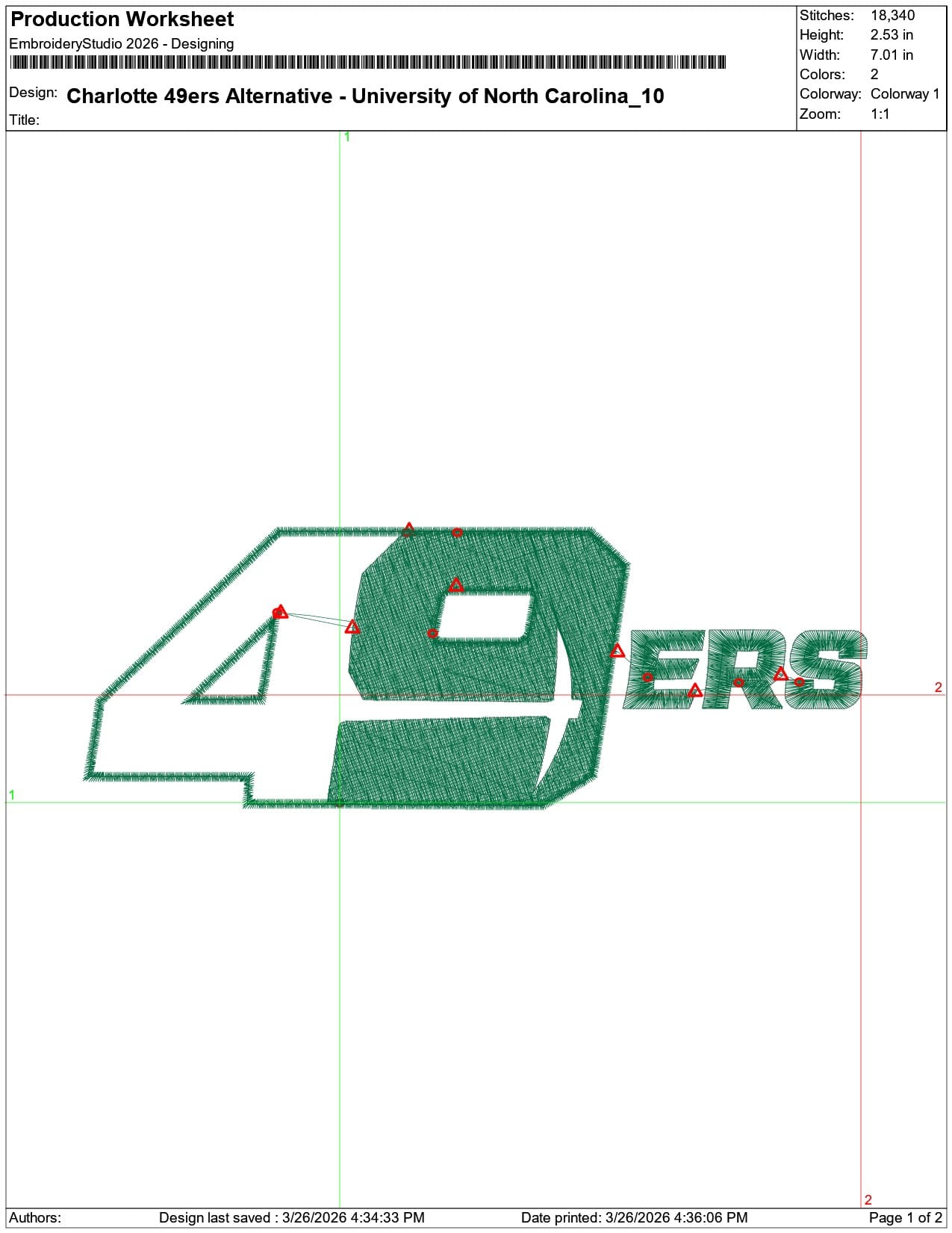 Charlotte 49ers Alternative University of North Carolina    - Elegant embroidery design file-instant download — view 3